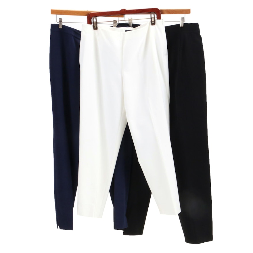 St. John, Eileen Fisher and Lafayette 148 New York Pants