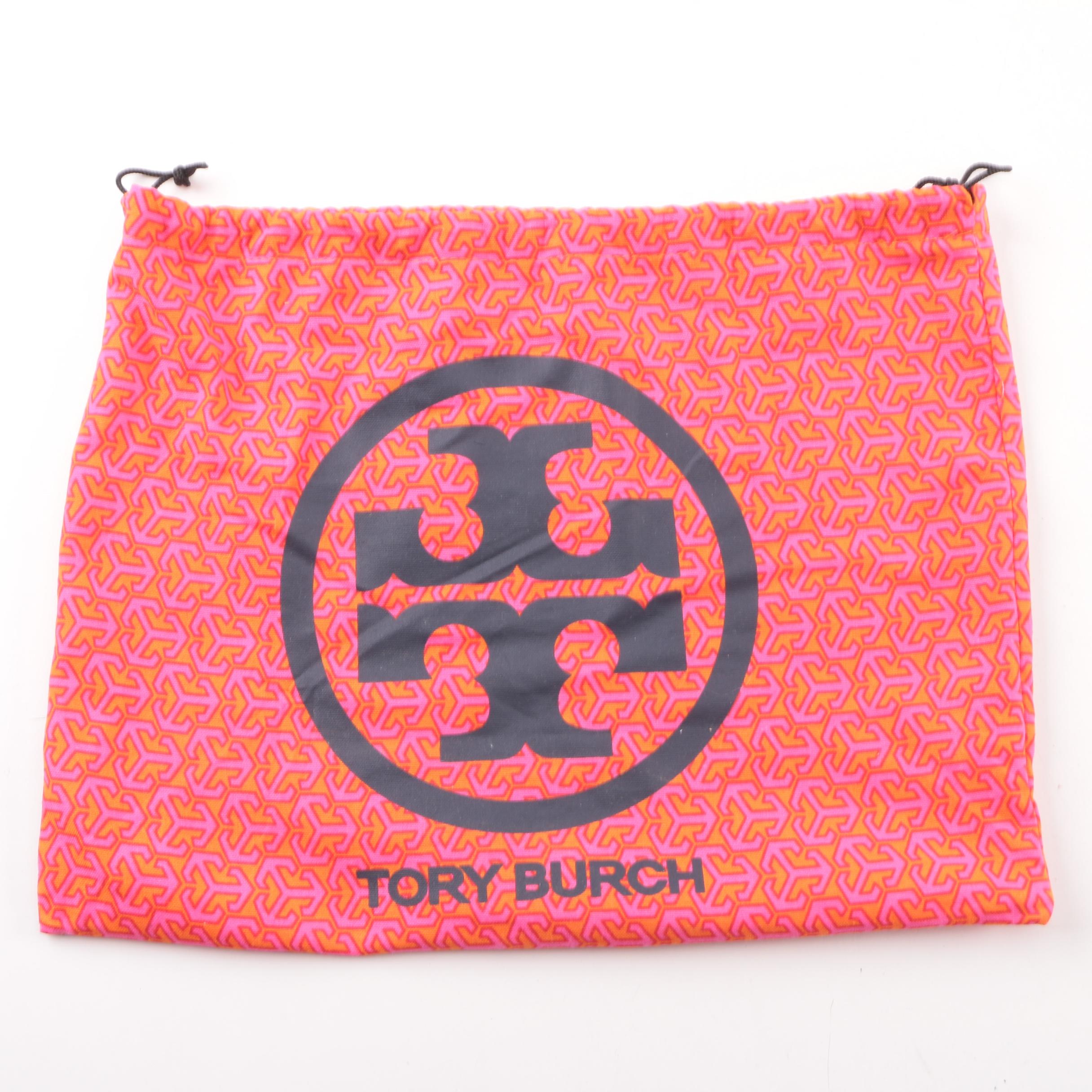 Tory Burch Robinson Poppy Red Logo Handbag