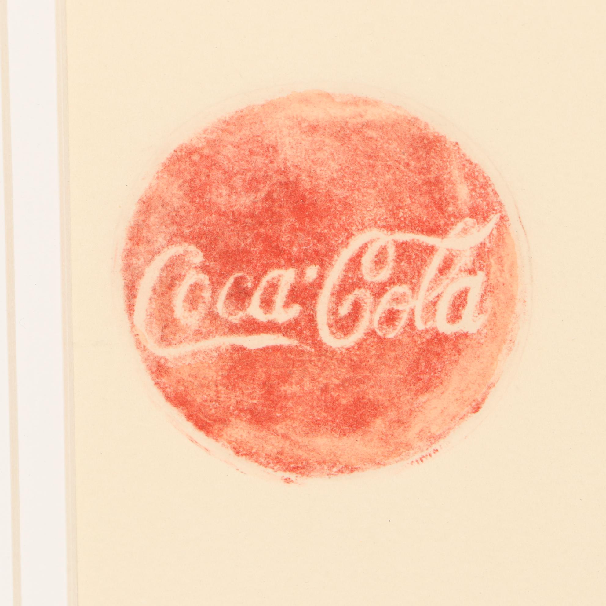 Danny Phifer Limited Edition Hand-colored Aquatint Etching "Writing on the Wall