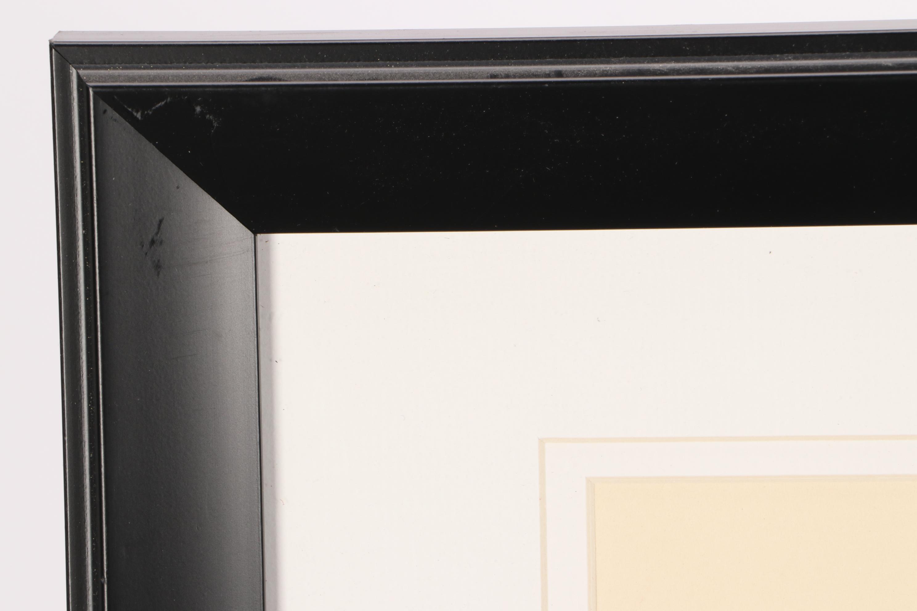 Danny Phifer Limited Edition Hand-colored Aquatint Etching "Writing on the Wall