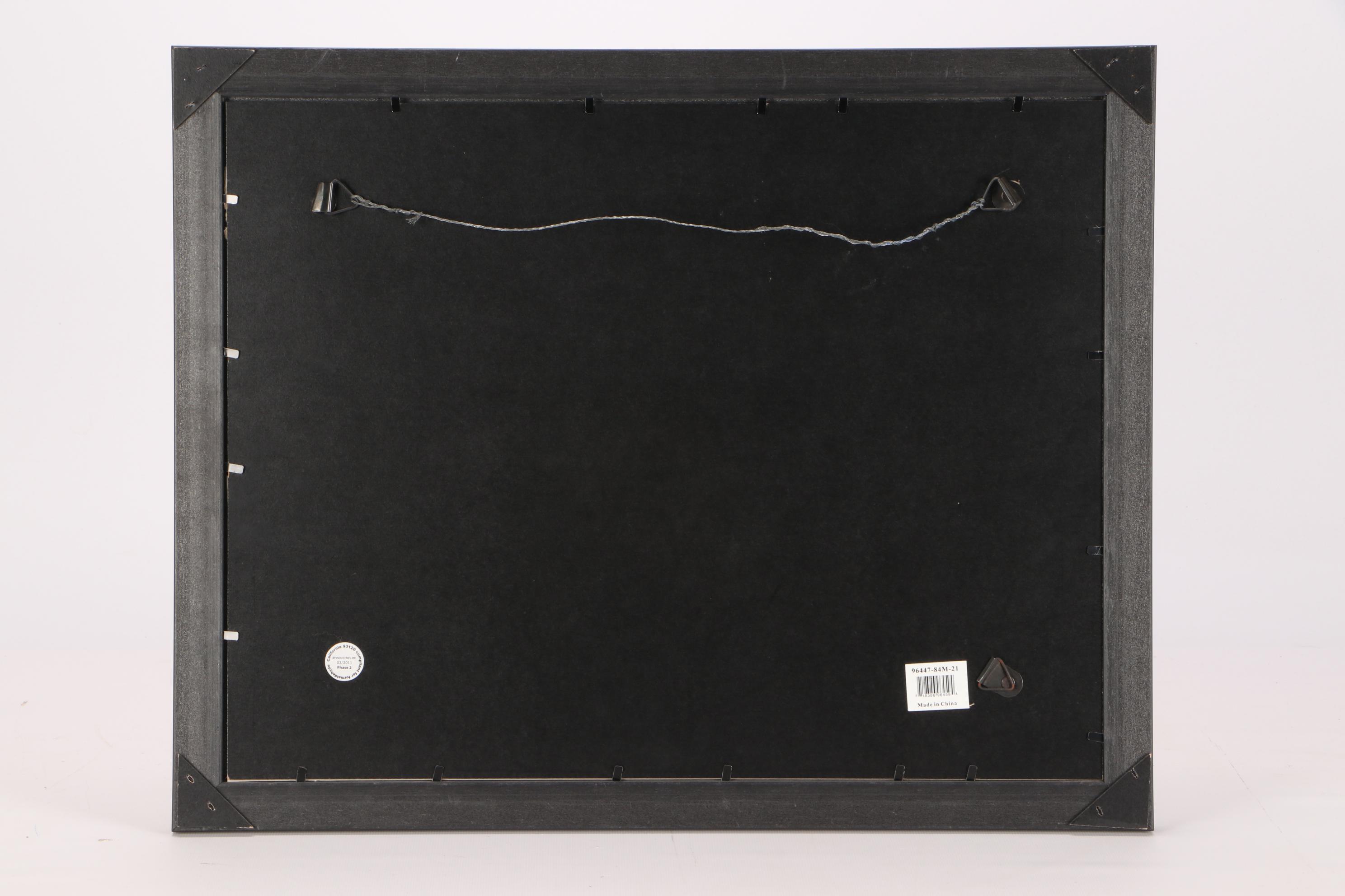 Danny Phifer Limited Edition Hand-colored Aquatint Etching "Writing on the Wall