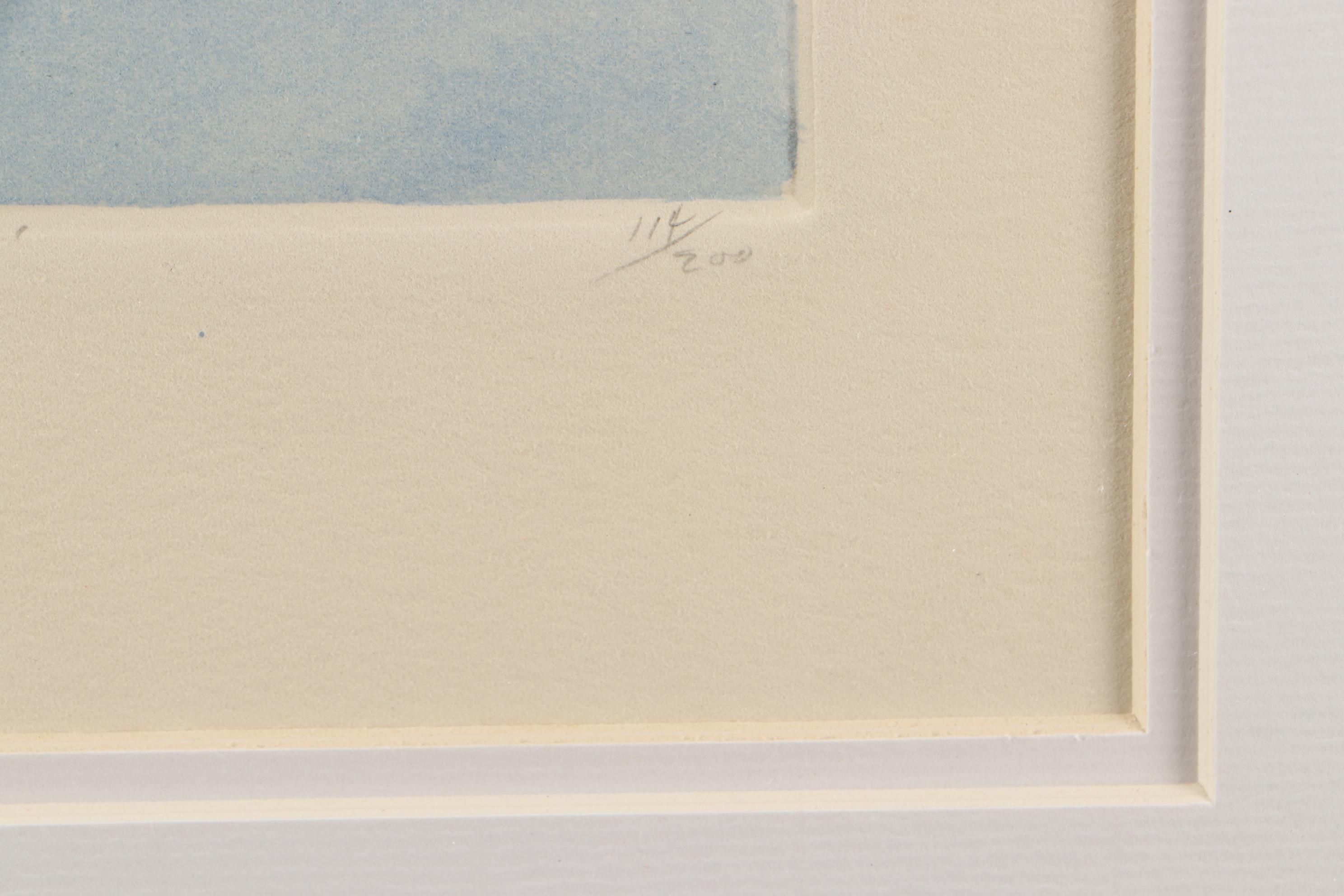 Danny Phifer Limited Edition Hand-Colored Etching "The Flight"