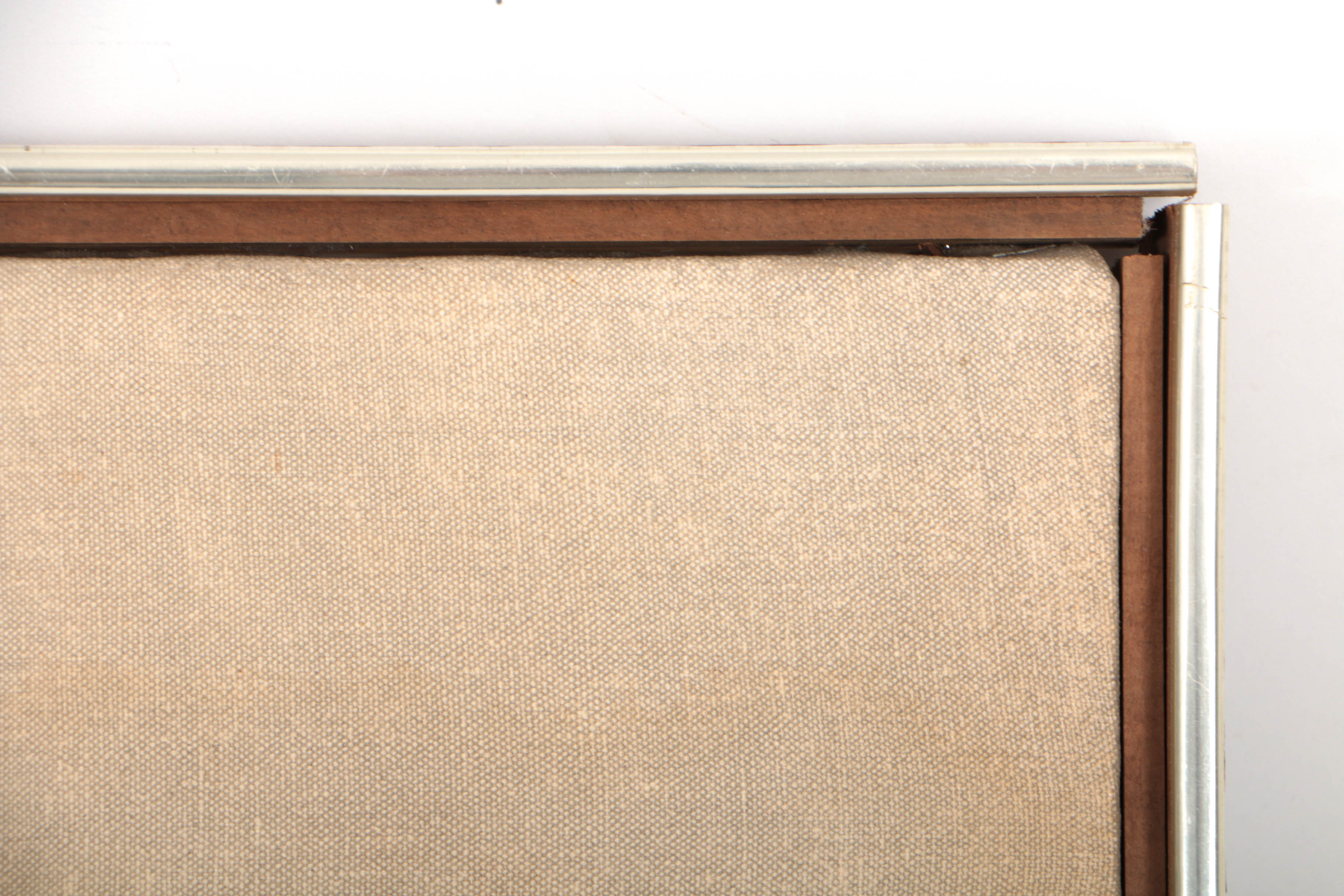 Robert Goodnough 1972 Oil, Acrylic and Collage Painting "White Reach"