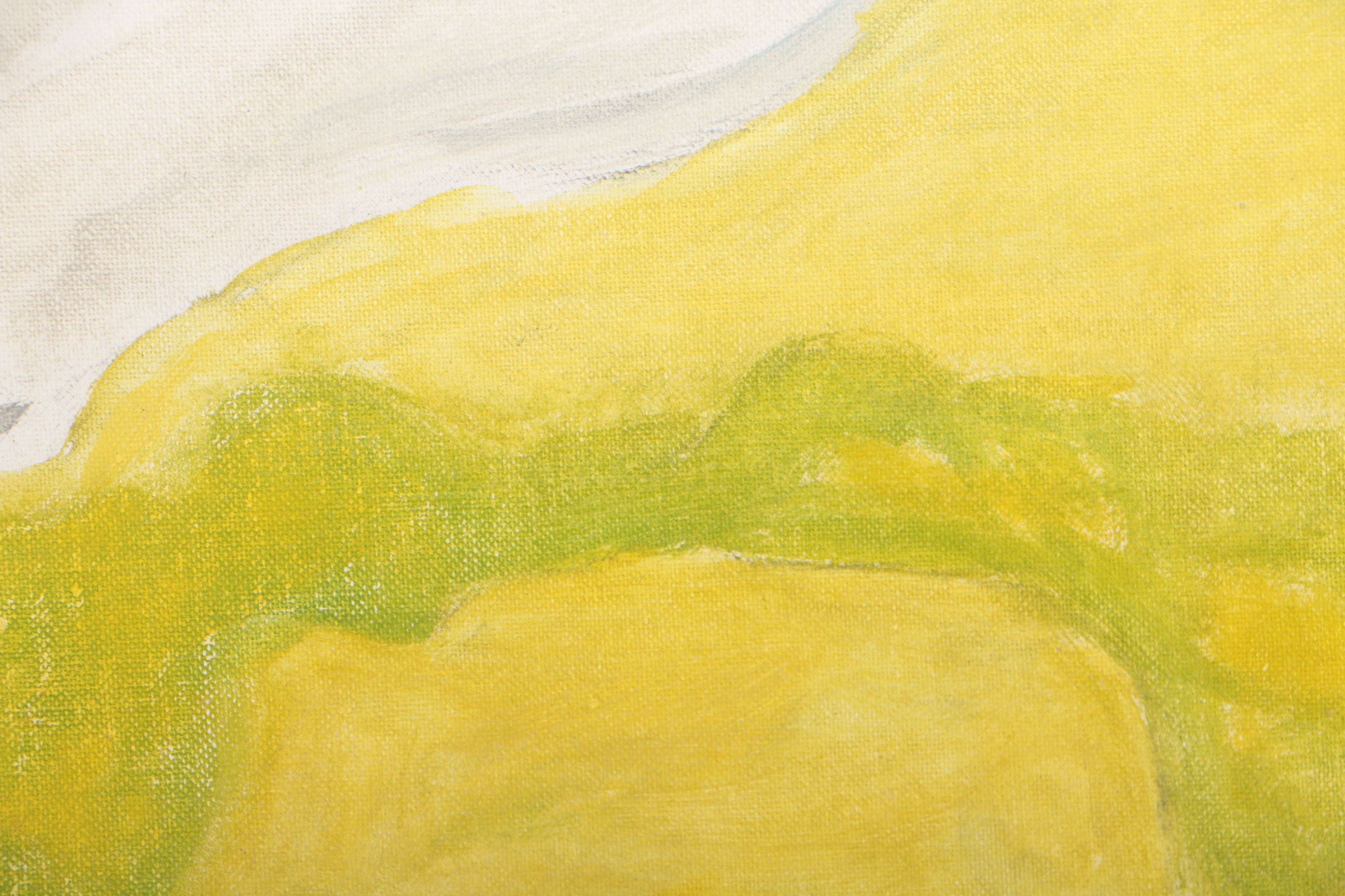 Sally Michel Avery 1966 Oil Painting "Italian Countryside"