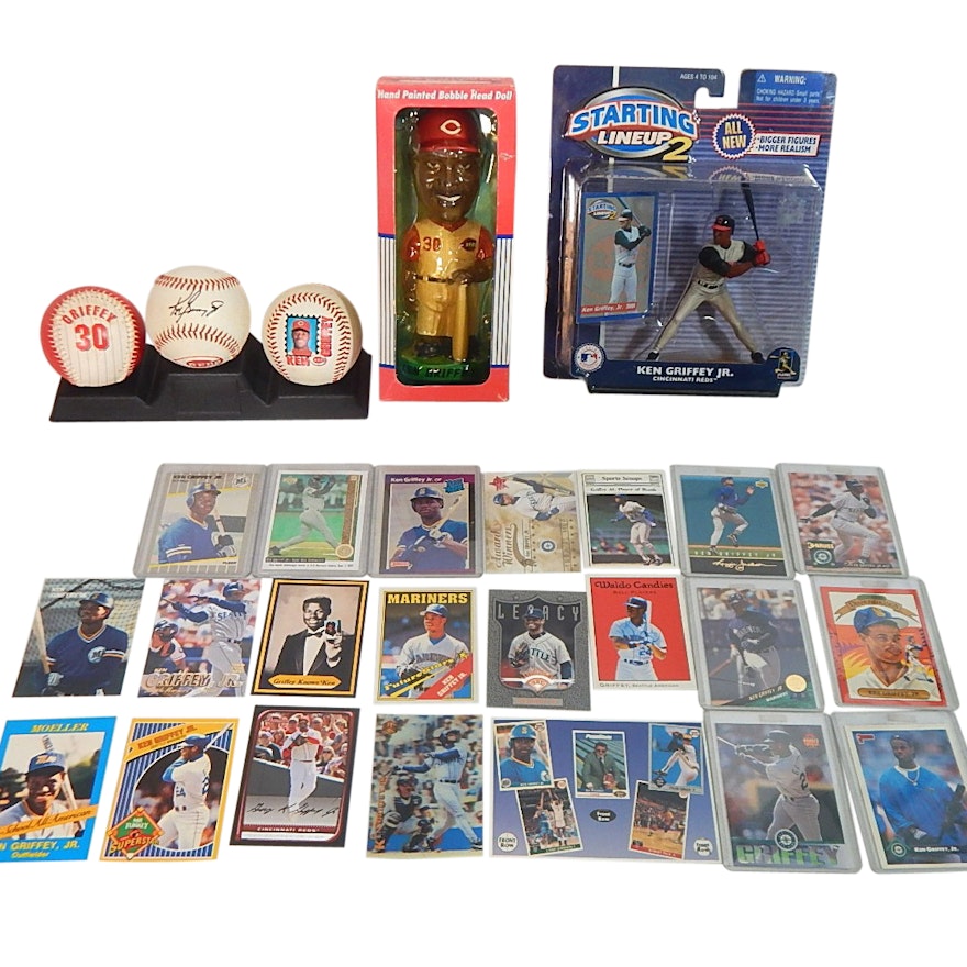 Ken Griffey Jr. Card and Memorabilia Collection