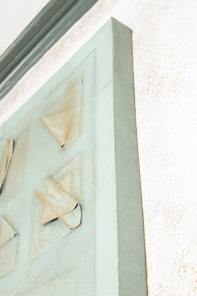 Dunlap Mixed Media Abstract Collage