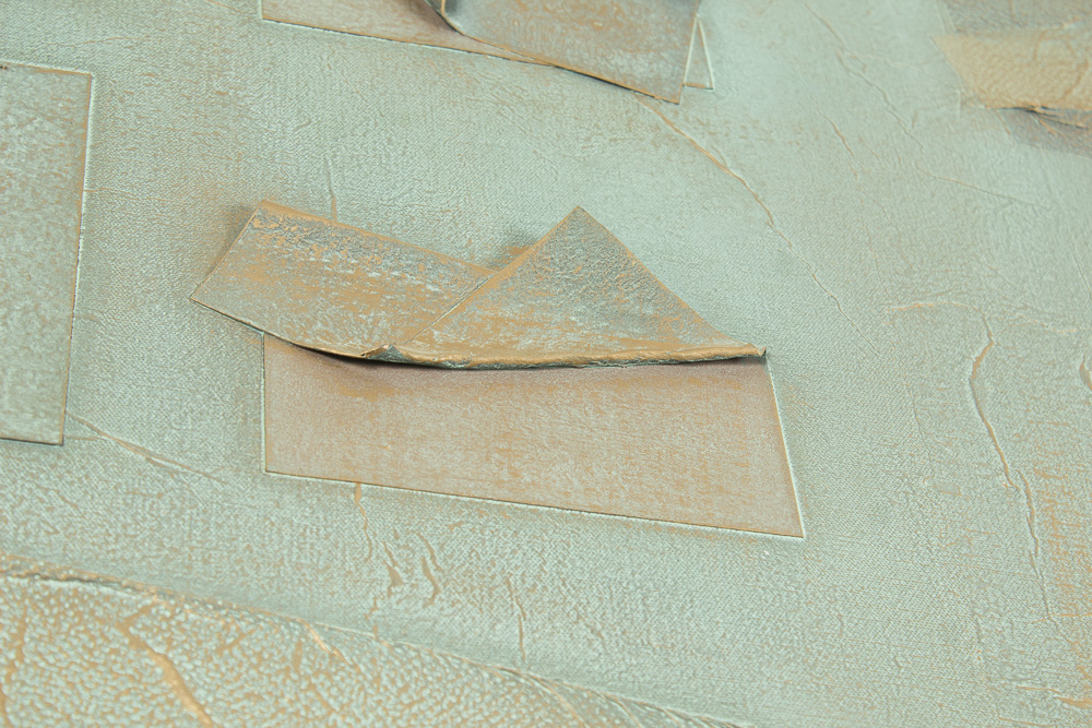 Dunlap Mixed Media Abstract Collage