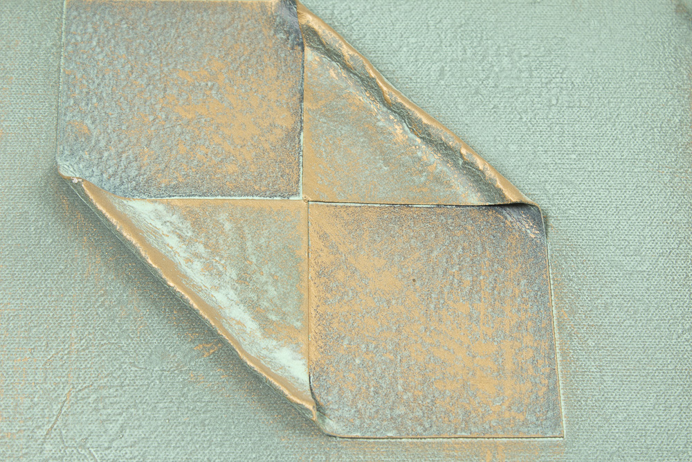 Dunlap Mixed Media Abstract Collage