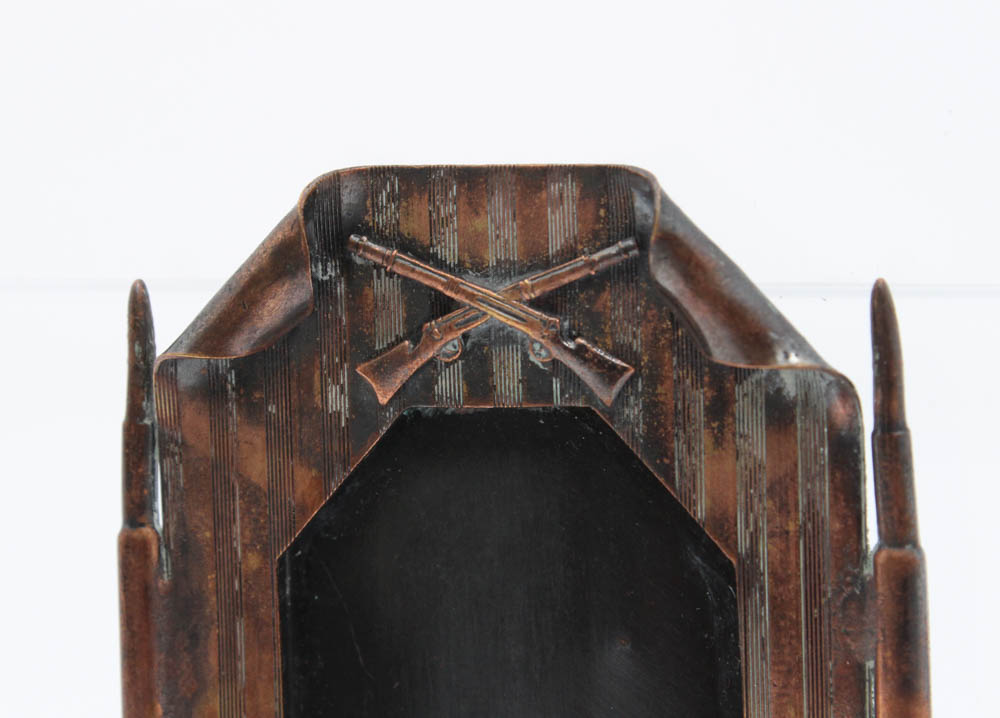 WWII Era U.S. Army Infantry Miniature Copper Frame