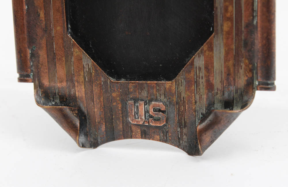 WWII Era U.S. Army Infantry Miniature Copper Frame