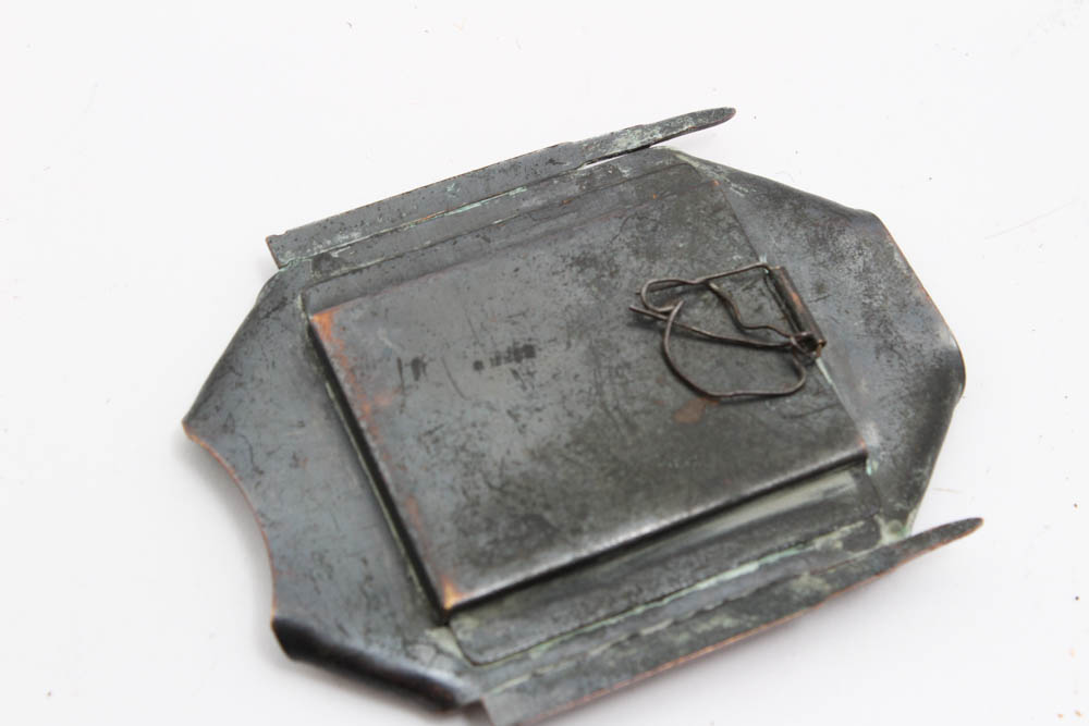 WWII Era U.S. Army Infantry Miniature Copper Frame