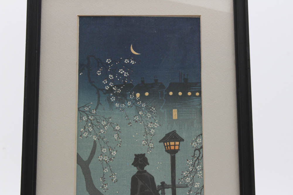 Vintage Japanese Shin-Hanga Woodblock Print