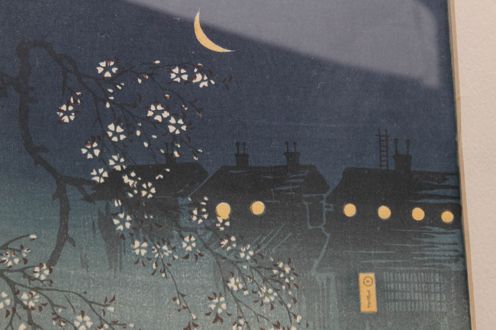 Vintage Japanese Shin-Hanga Woodblock Print