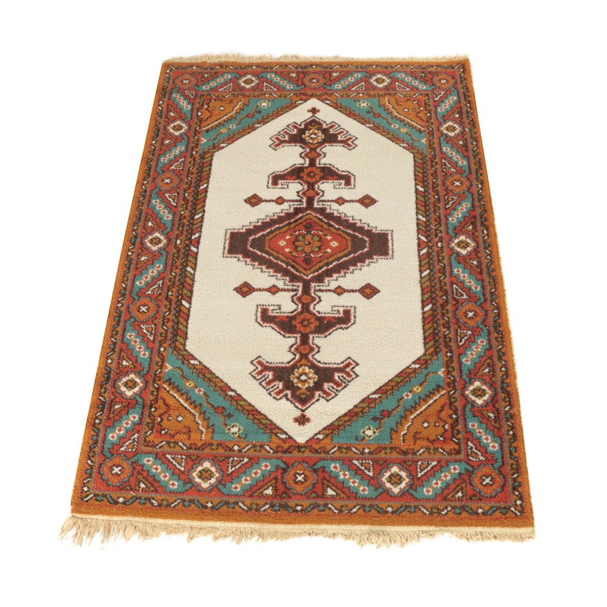 Power-Loomed Austrian Kaukase Wool Area Rug