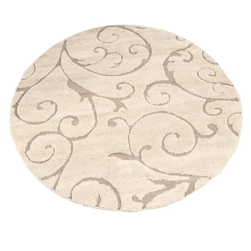 Power-Loomed Safavieh "Florida Shag" Round Area Rug