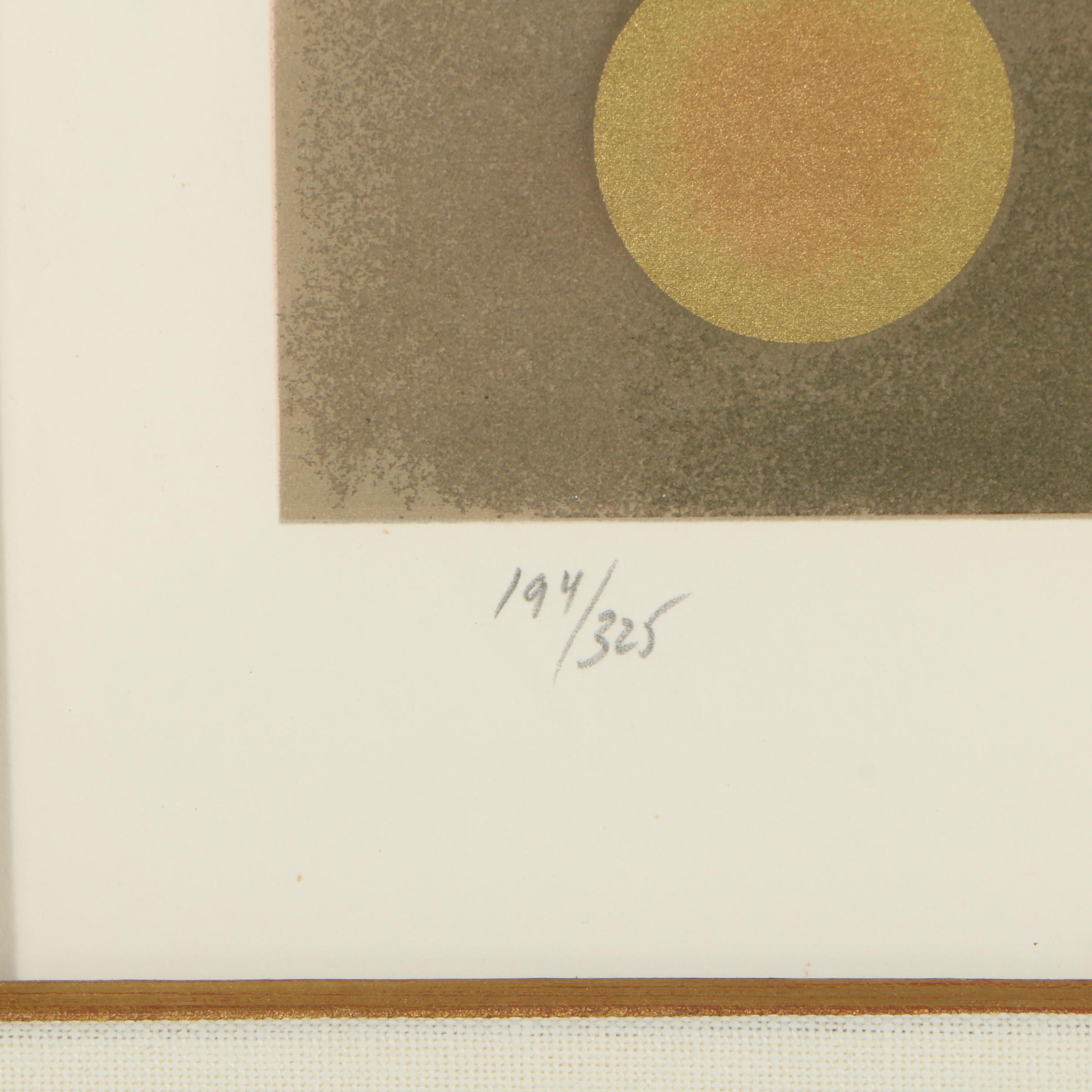 Adam Moser Serigraph "Adam"