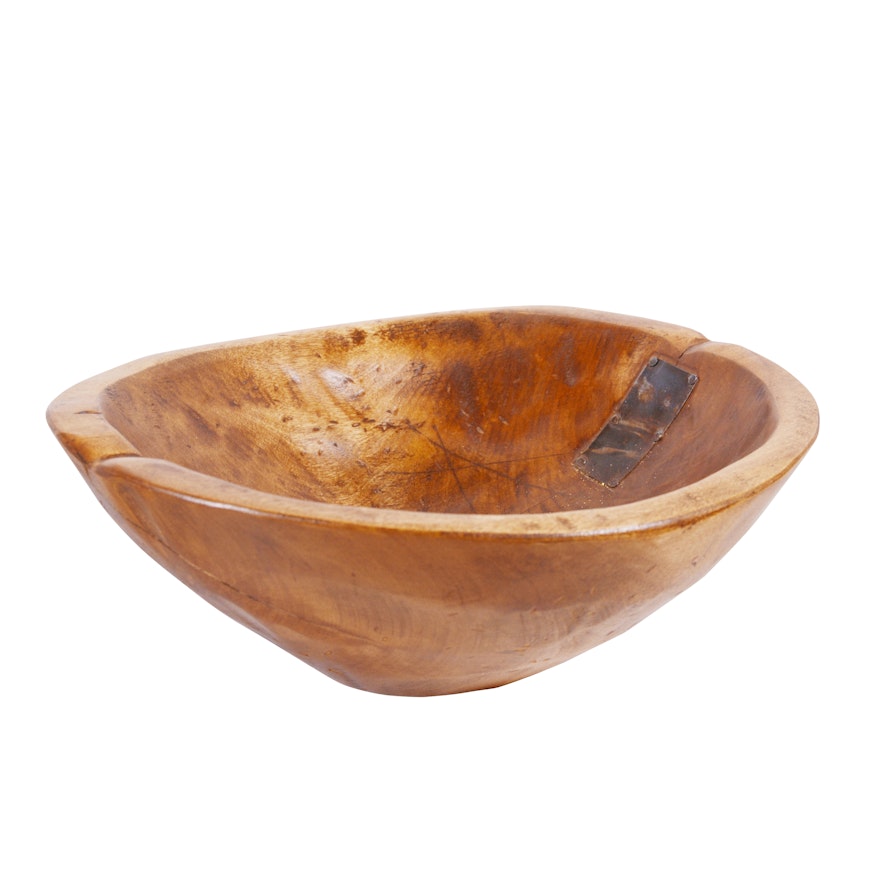 Artisan Boston Bowl Co. Hand Hewn Wood Bowl by Keith Jones