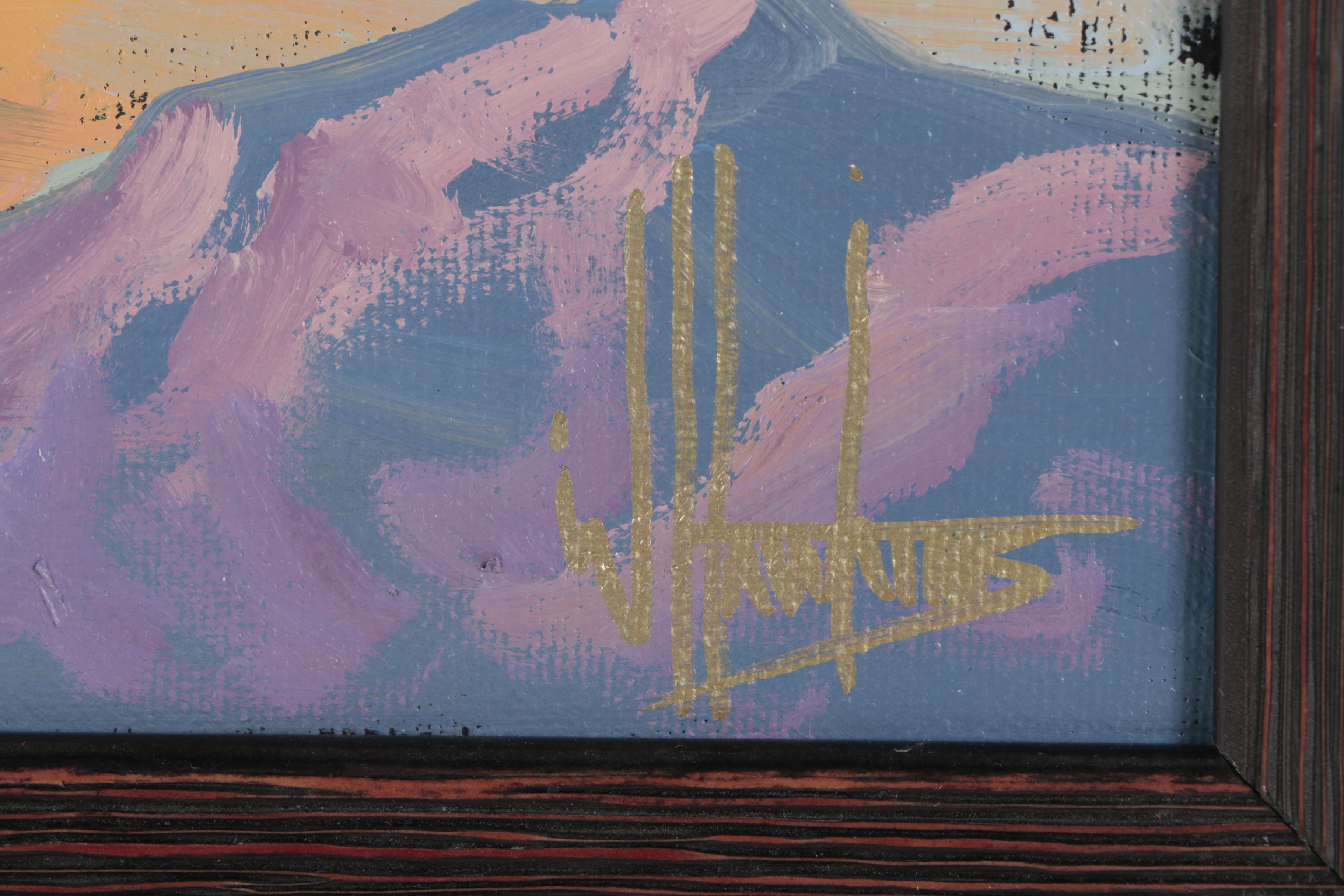 William Hawkins Oil Painting