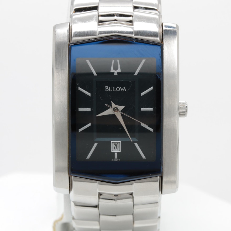 Bulova Stainless Steel Wristwatch