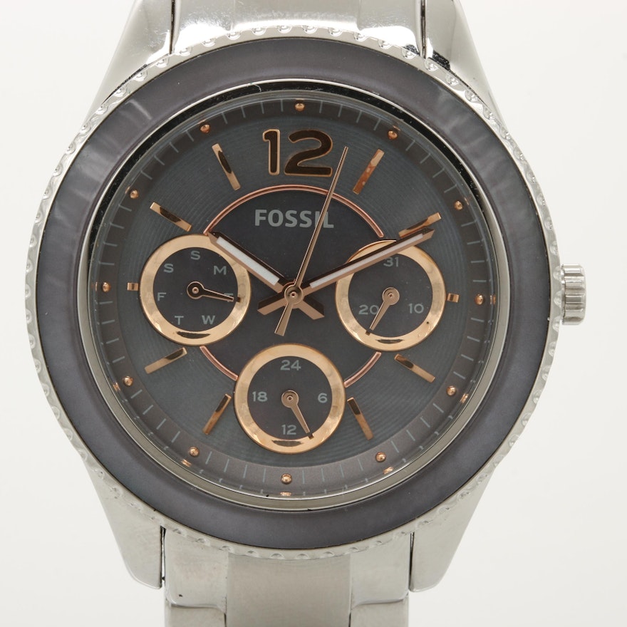 Fossil "Stella" Multi-Function Quartz Wristwatch
