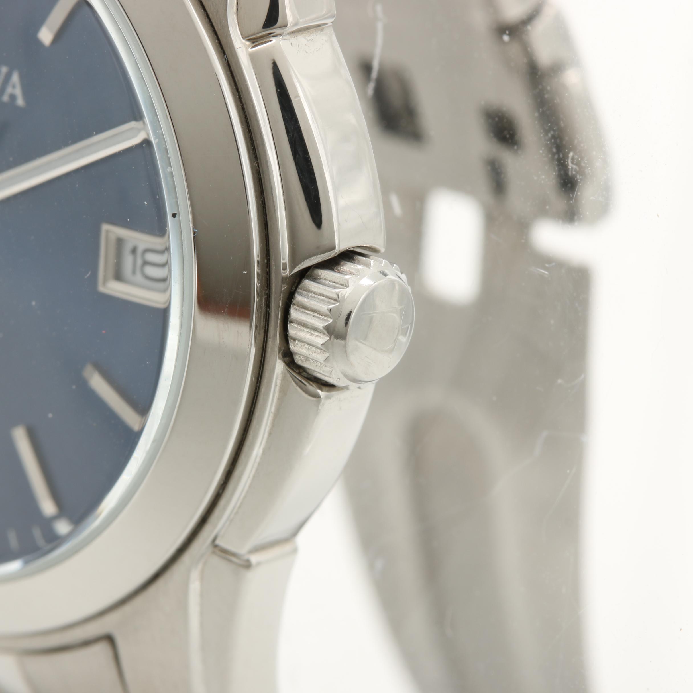 Bulova Stainless Steel Watch
