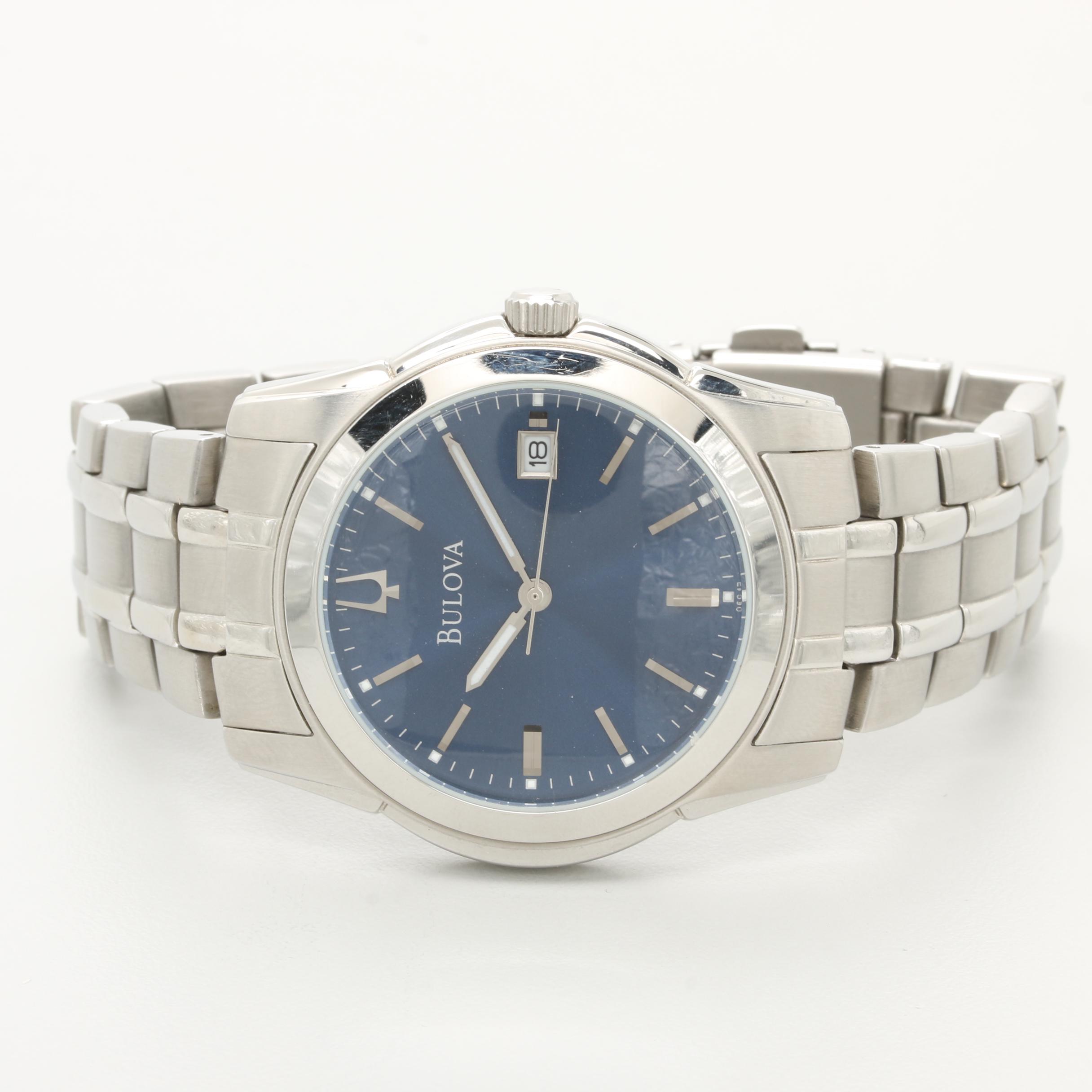Bulova Stainless Steel Watch