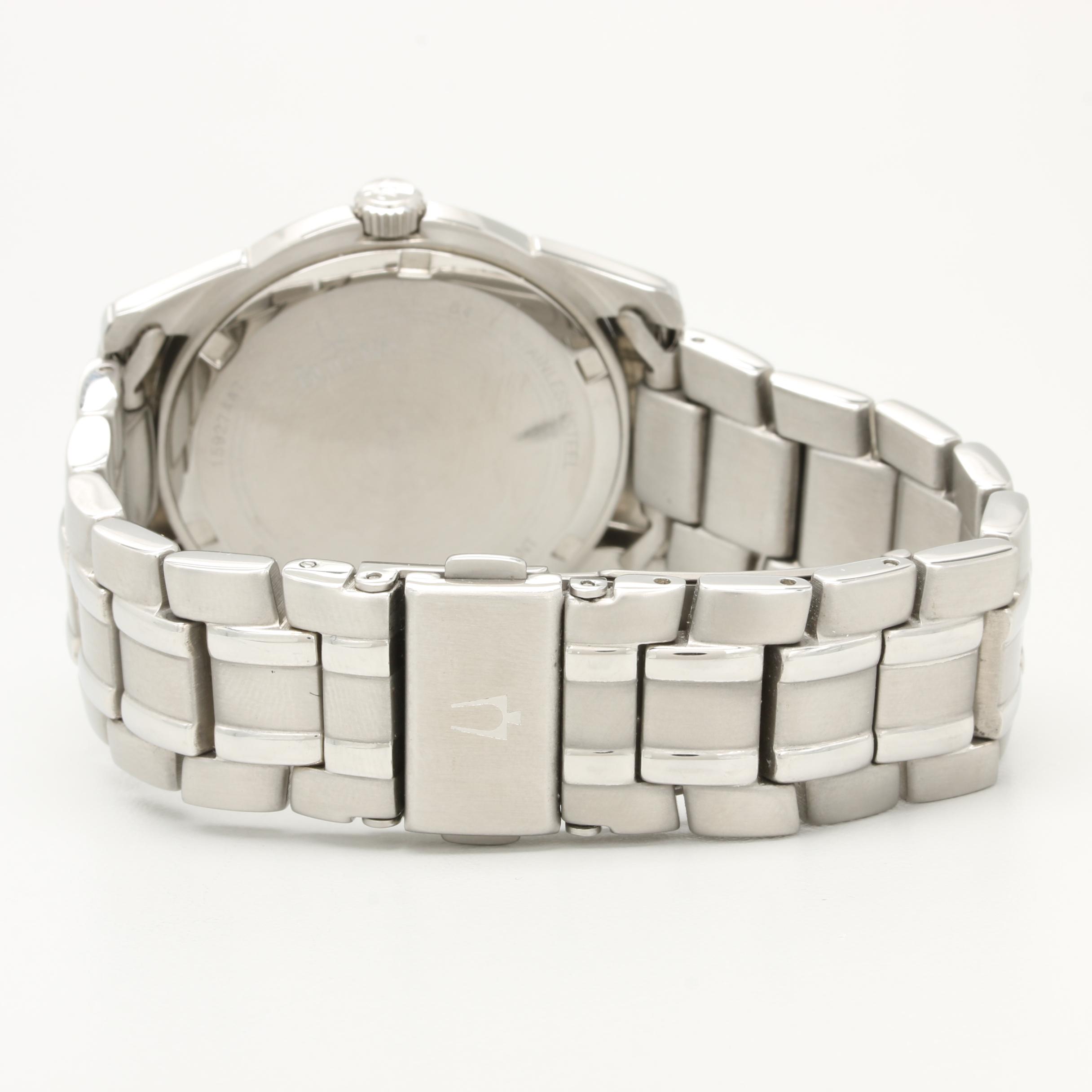 Bulova Stainless Steel Watch