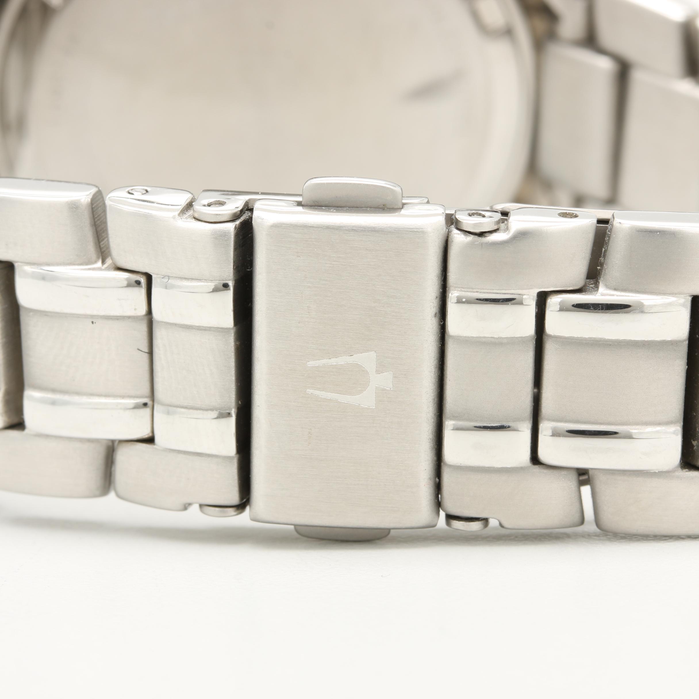 Bulova Stainless Steel Watch