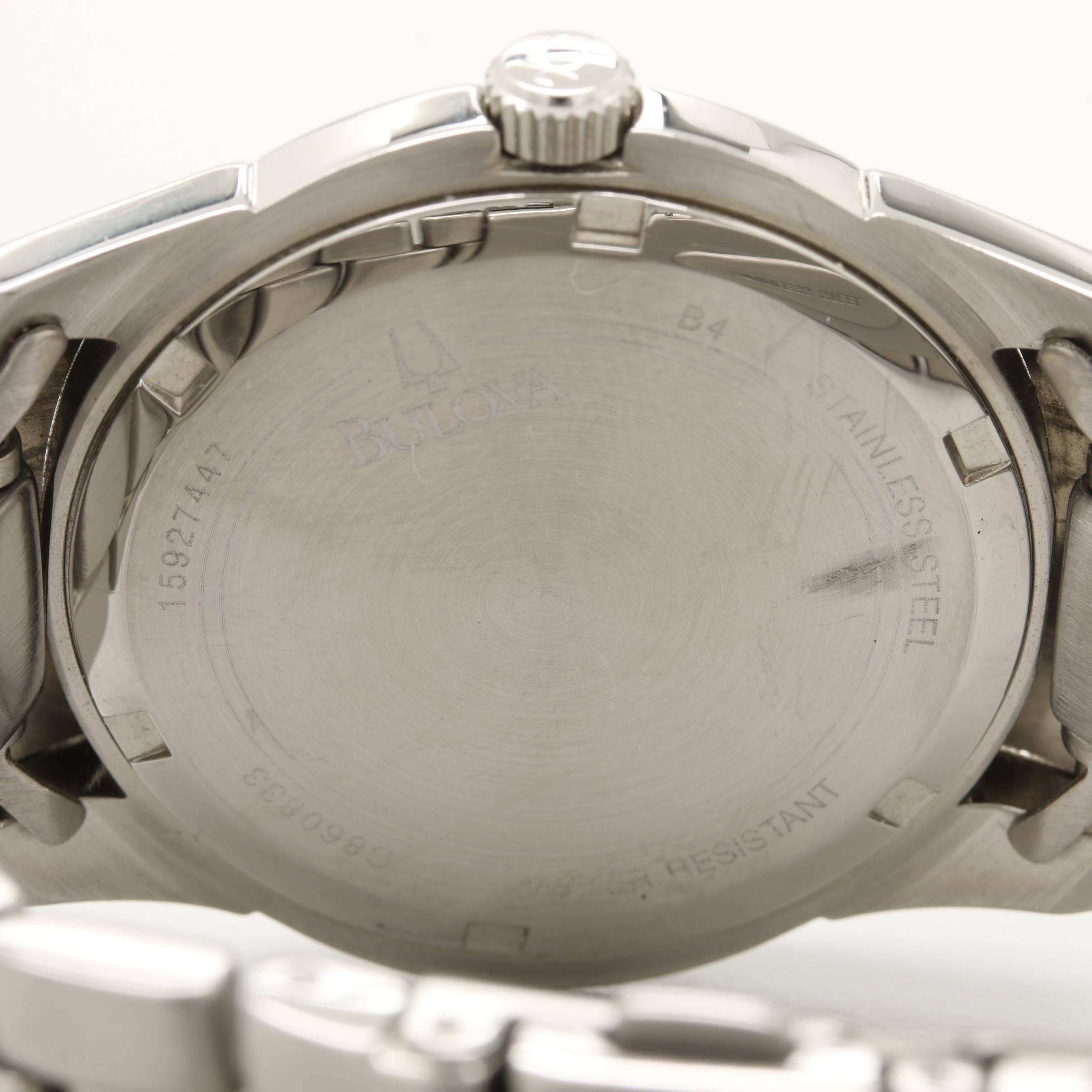Bulova Stainless Steel Watch