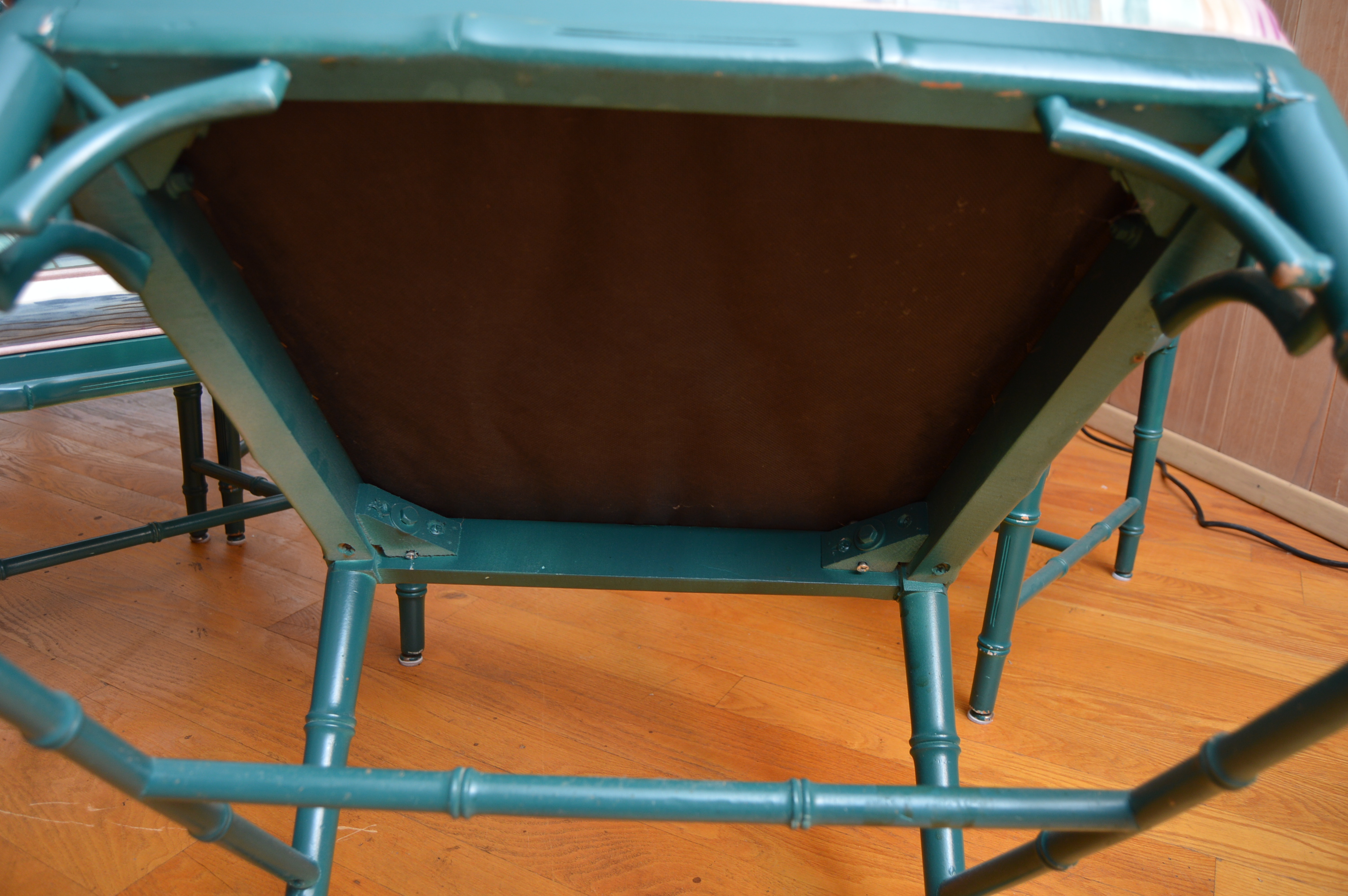 Set of Chinese Chippendale Bamboo Dining/Side Chairs