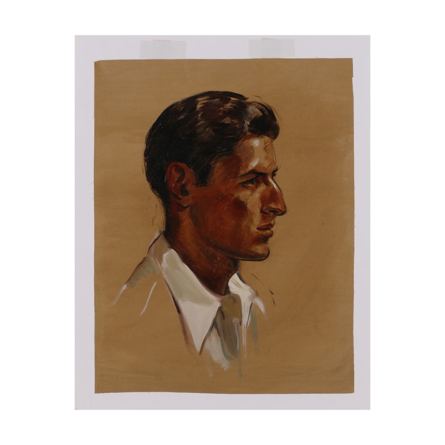 Robert Whitmore Oil Painting "Male White Collar"