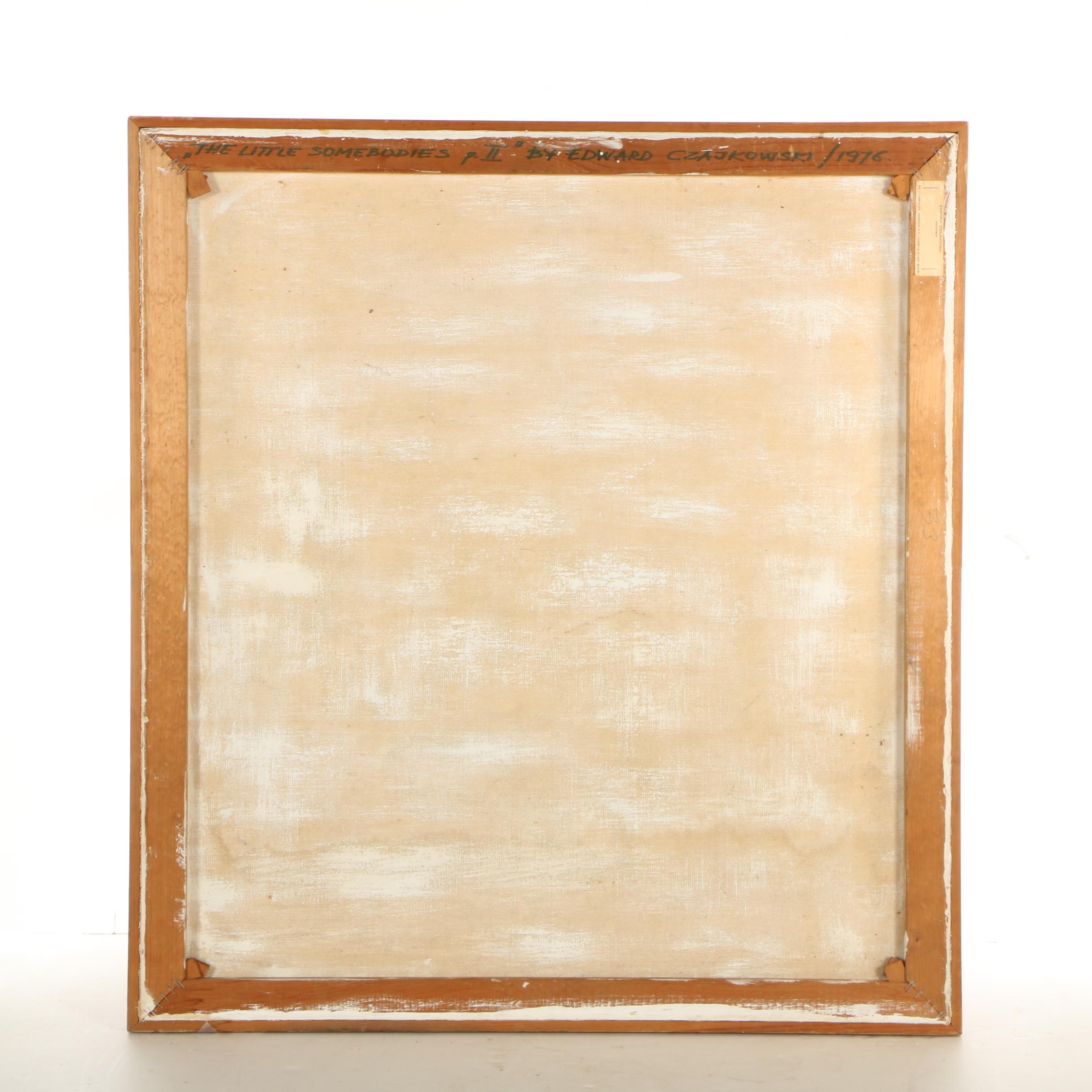 Edward Czajkowski Oil Painting "The Little Somebodies Pt. II"