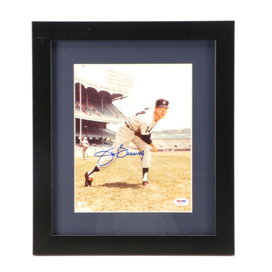 Jim Bunning Signed Photo  COA