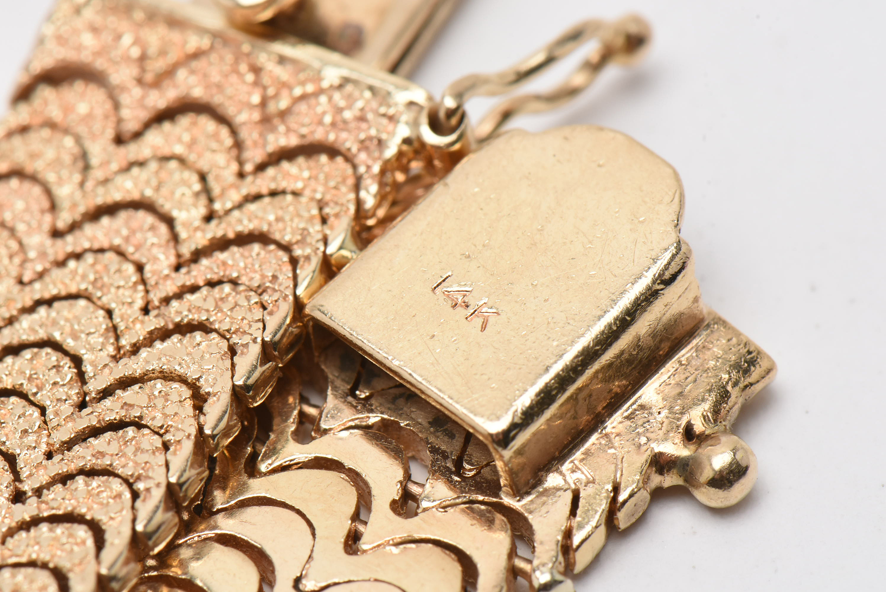 Vintage Rolex 14K Yellow Gold and Diamond Bezel Watch