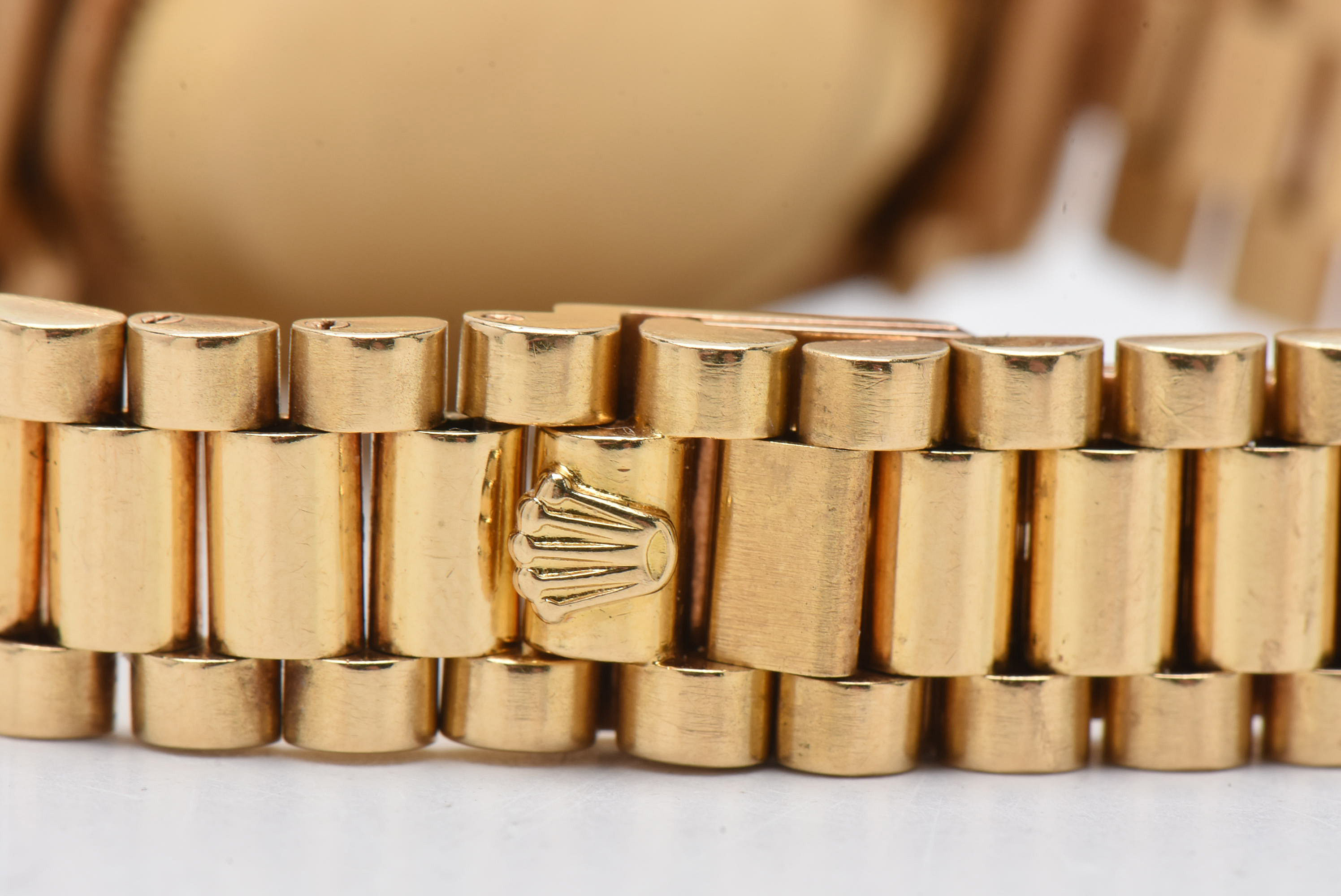 Rolex 18K Yellow Gold and Diamond Oyster Perpetual DateJust Watch