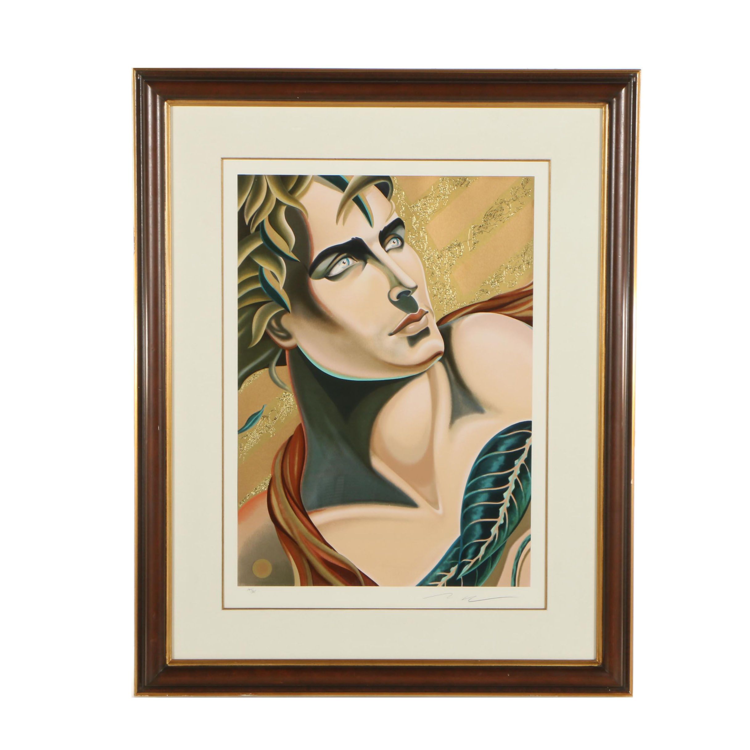 Adam Moser Serigraph "Adam"