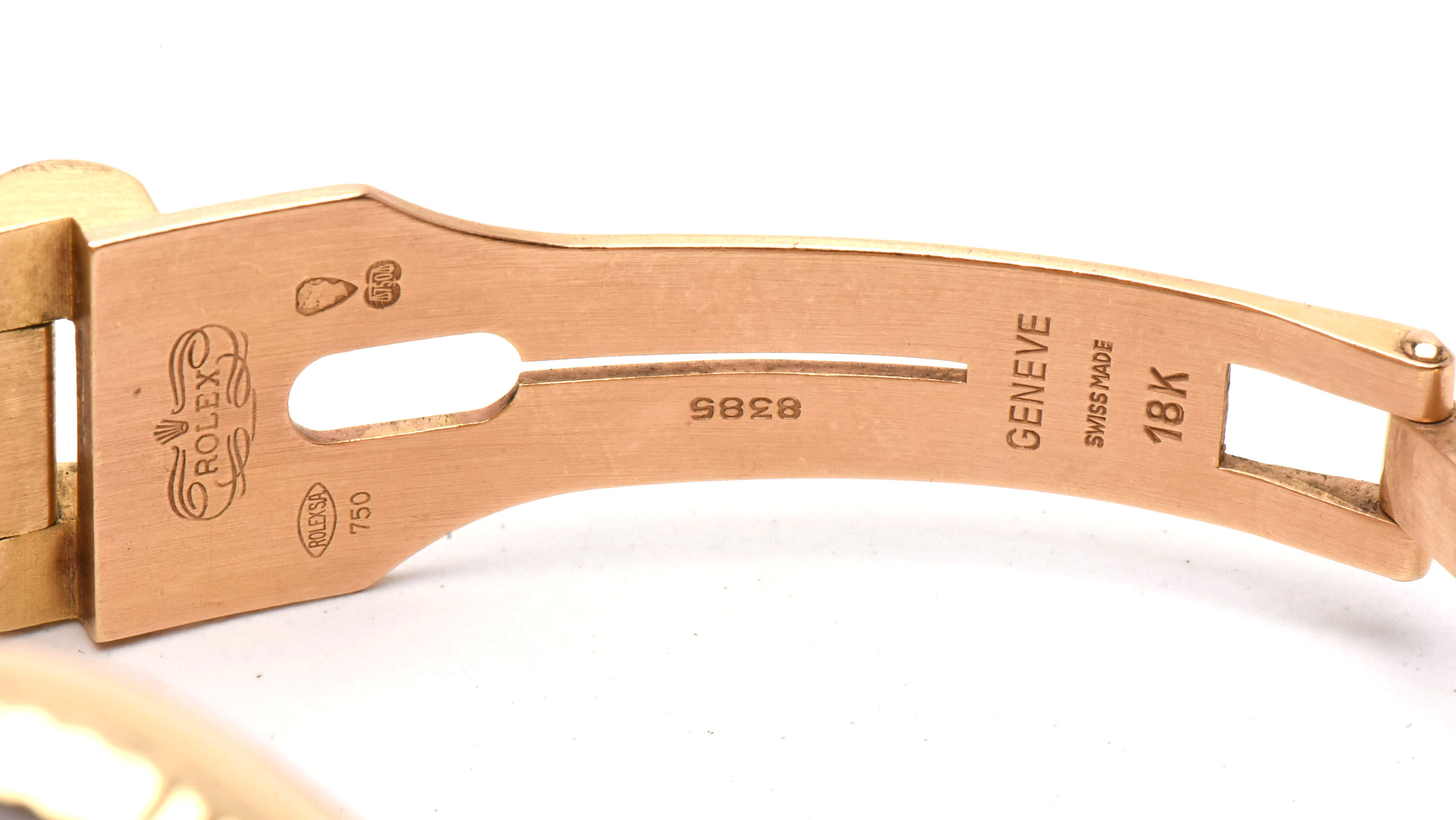 Rolex Presidential Day-Date 18K Gold & Rare Factory Exotic Wood Dial Watch