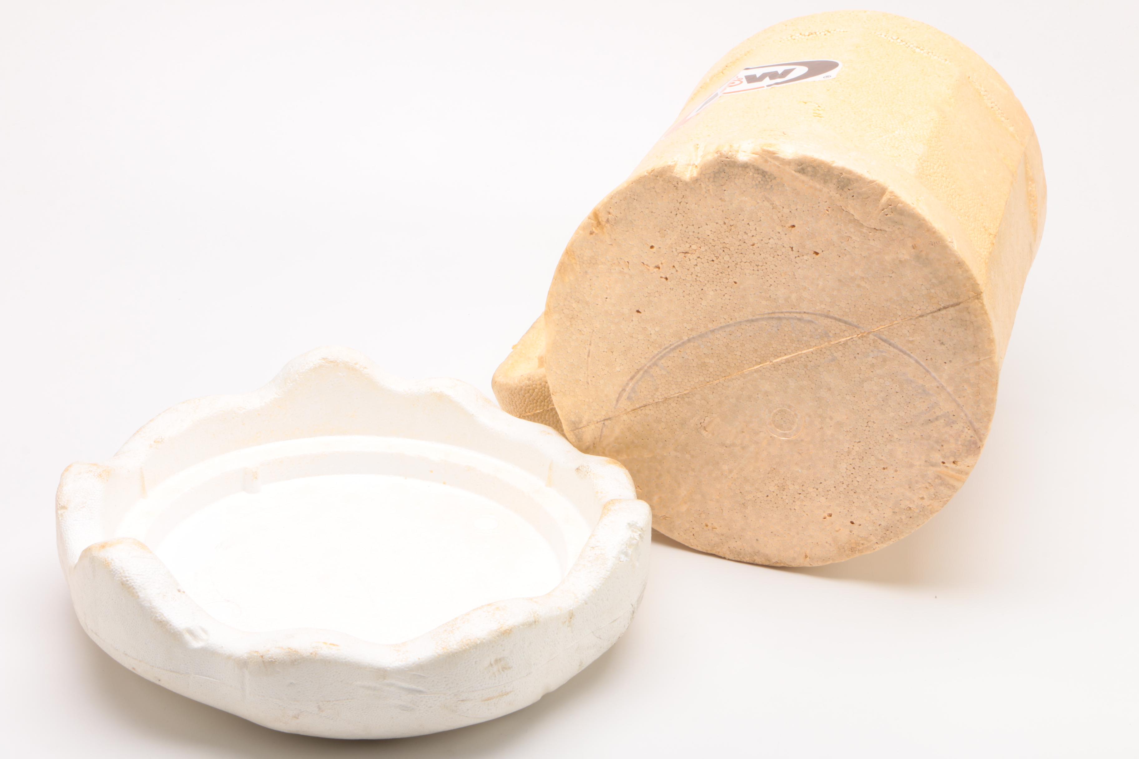 Vintage A&W Root Beer Styrofoam Cooler and Husman's Potato Chips Tin