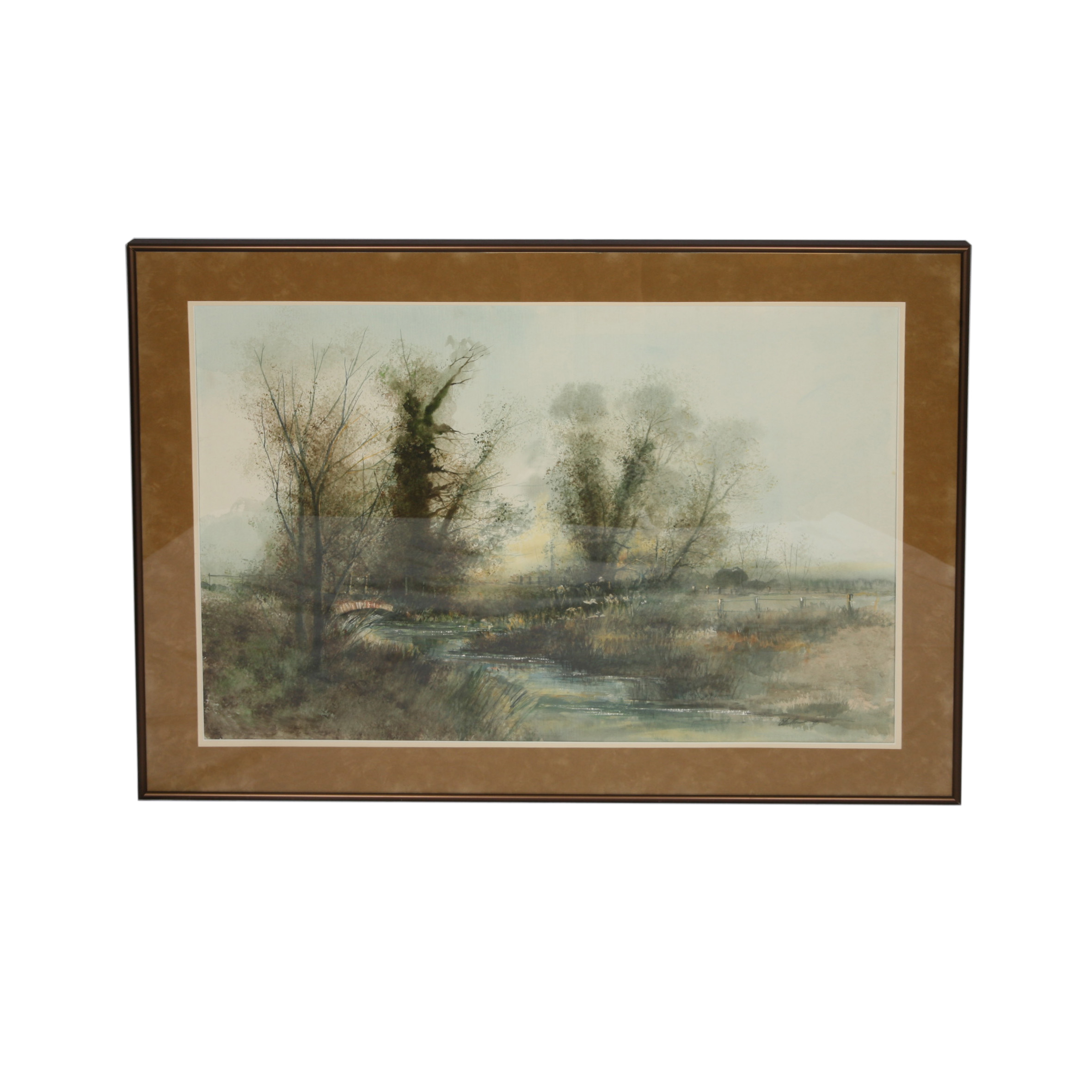 Watercolor Landscape Painting