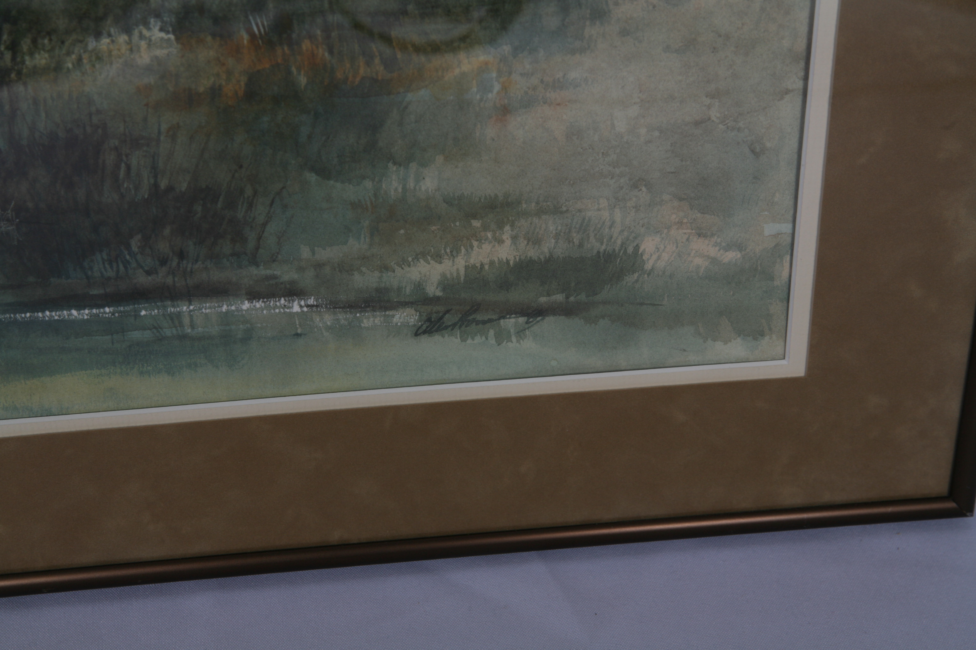 Watercolor Landscape Painting