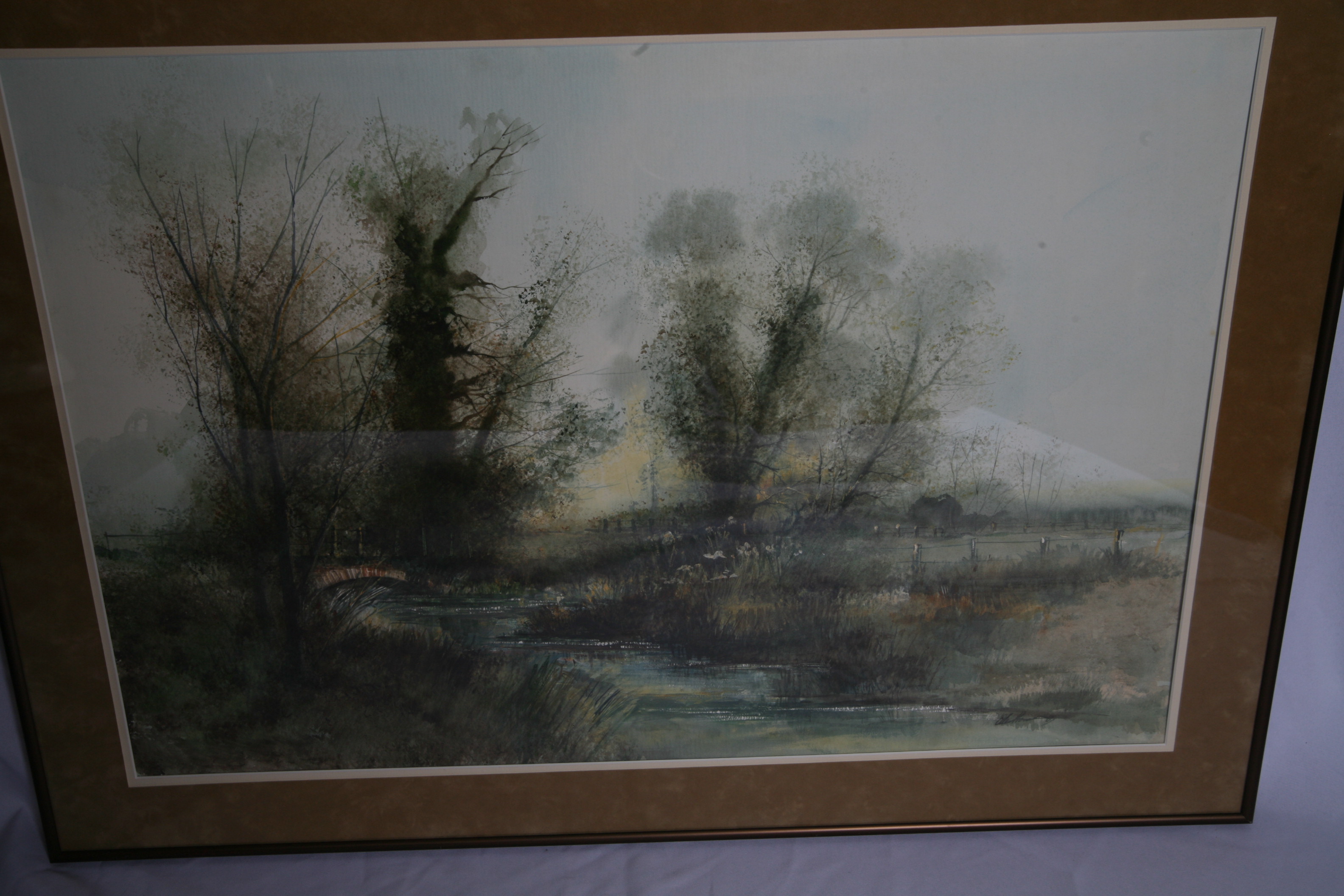 Watercolor Landscape Painting