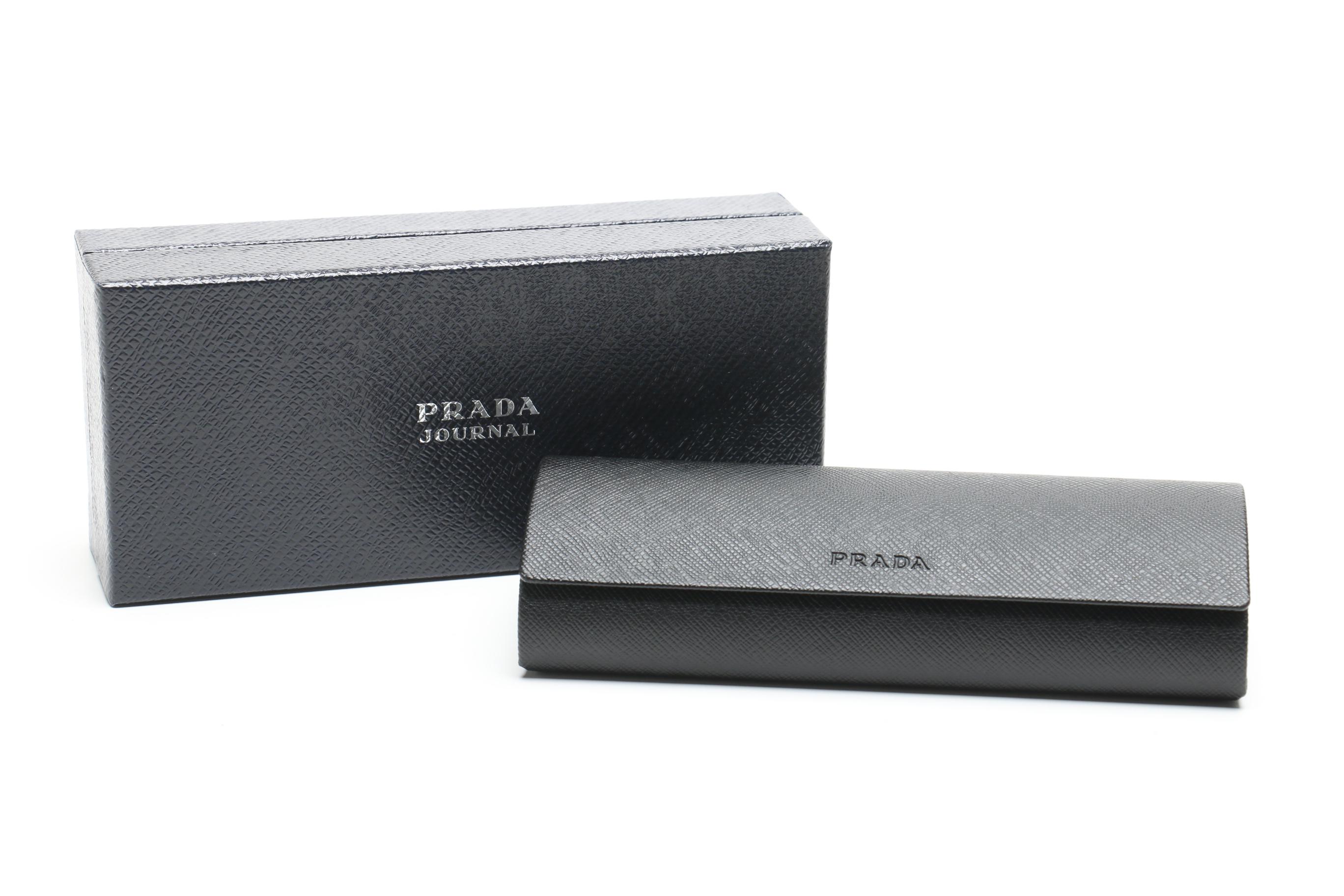 Prada Journal Horn-Rimmed Eyeglasses