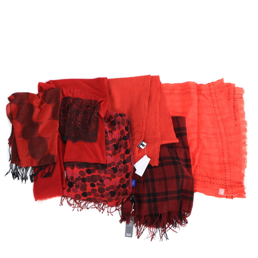 Eileen Fisher, RH and Pashmina Scarves