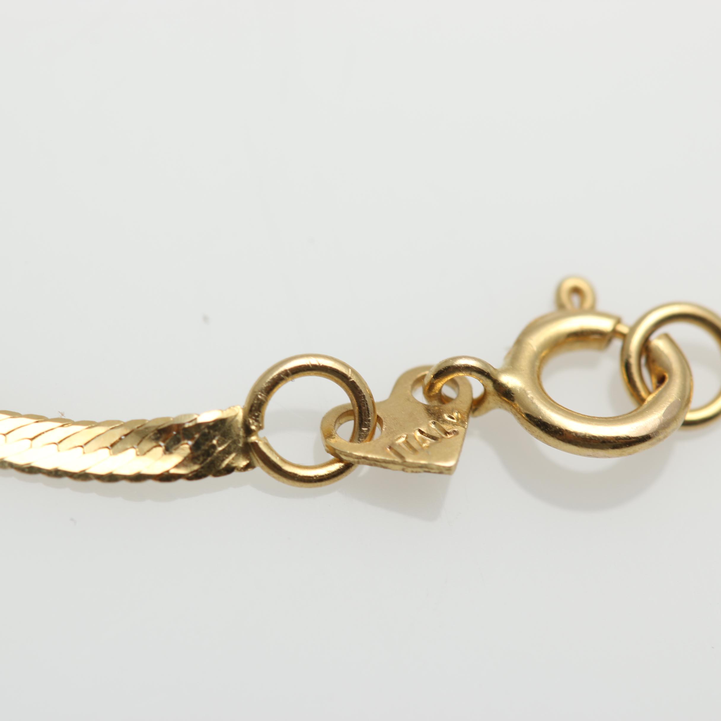 14K Yellow Gold Bracelet