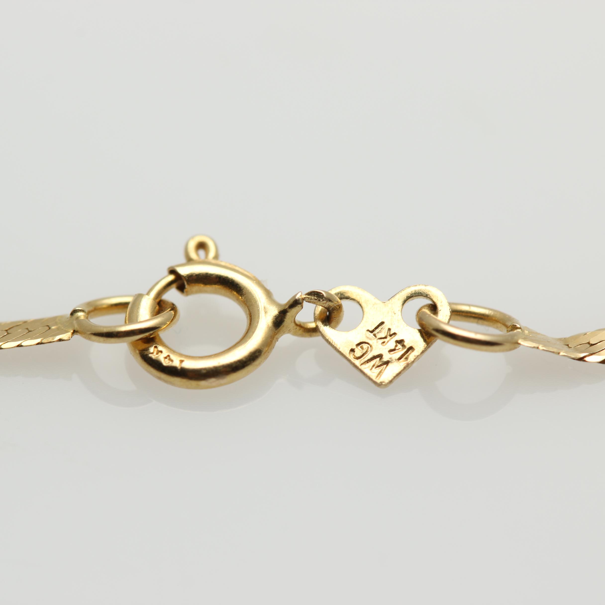14K Yellow Gold Bracelet