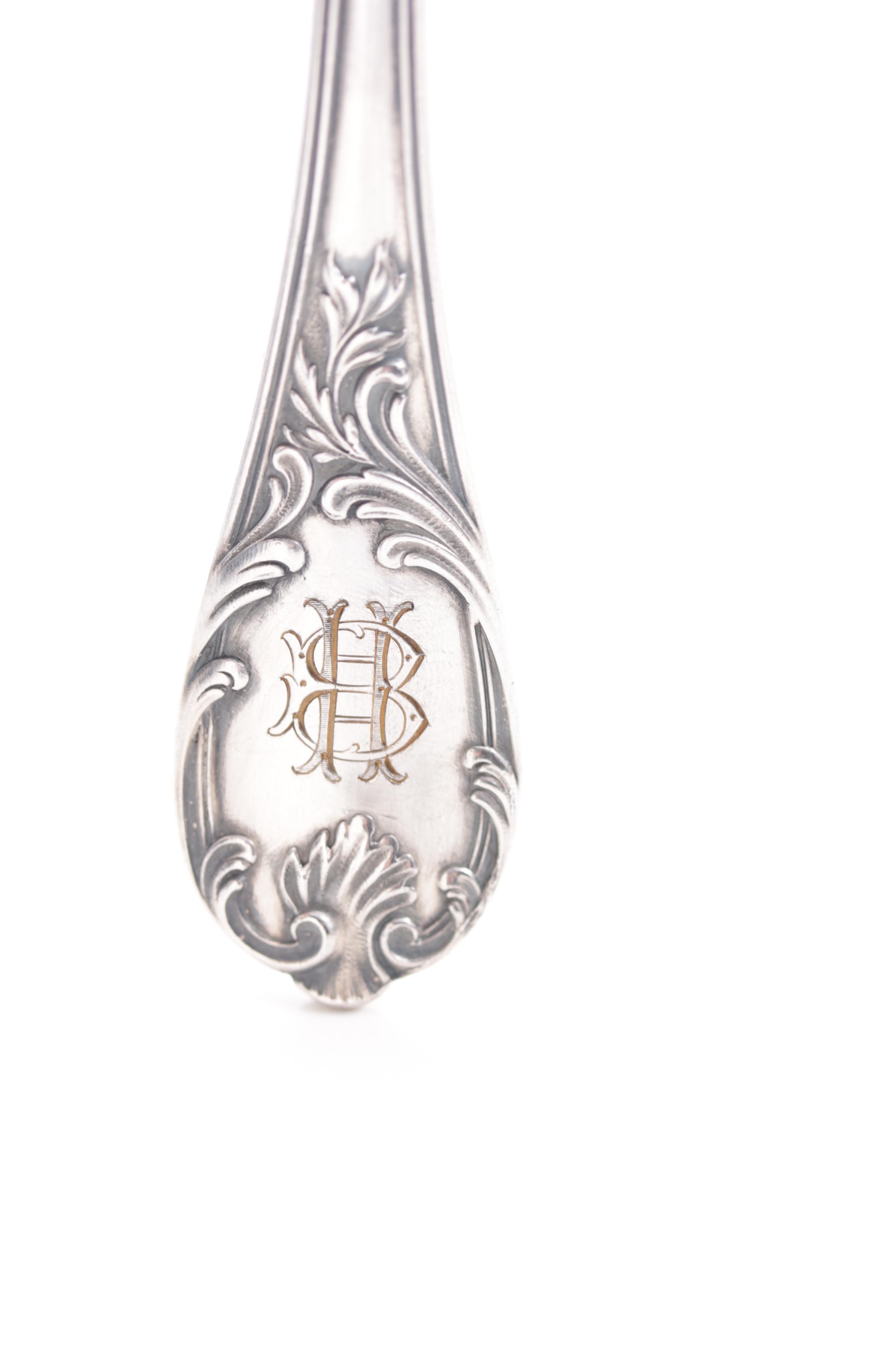 French Christofle "Marly" Silver Plate Flatware