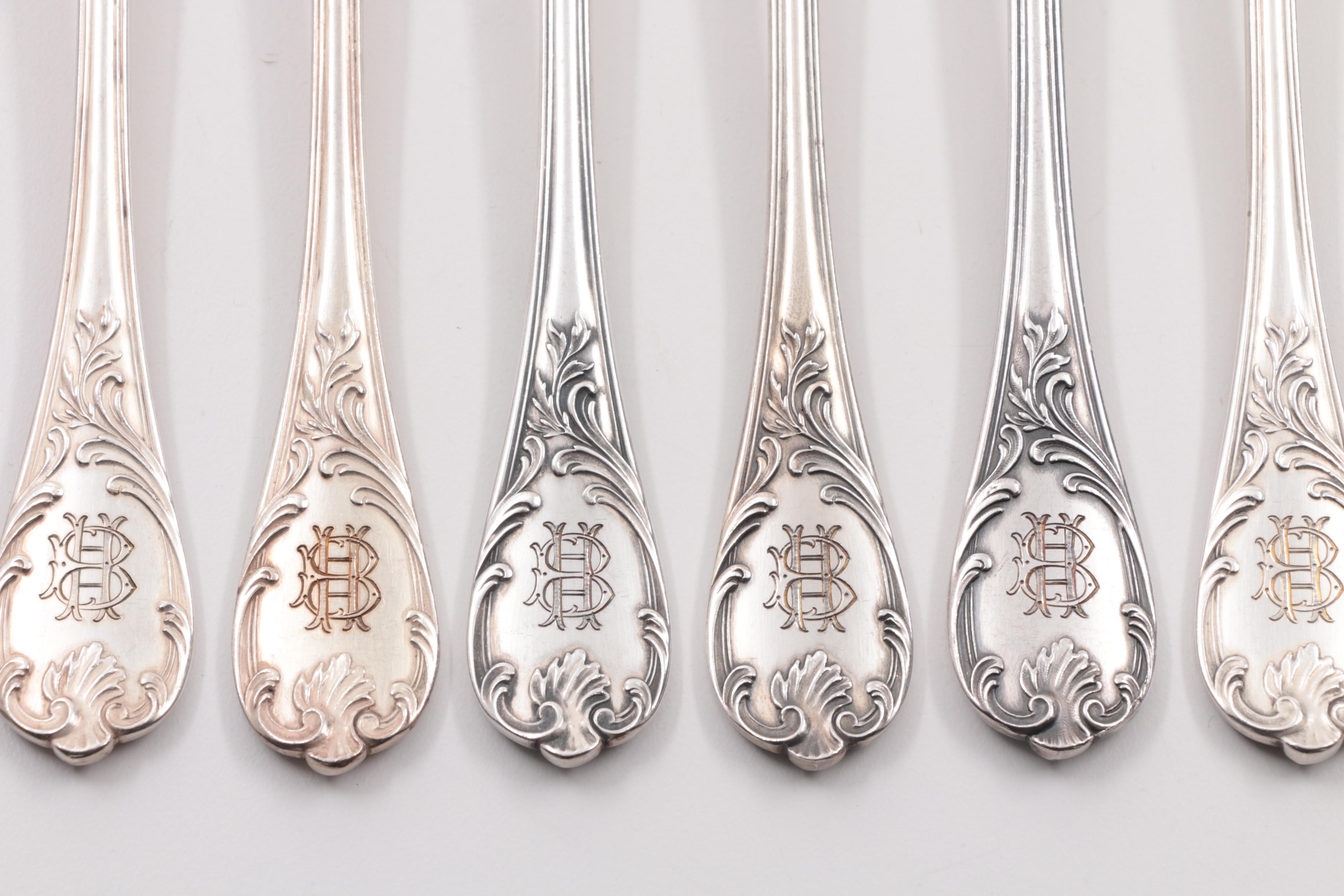 French Christofle "Marly" Silver Plate Flatware