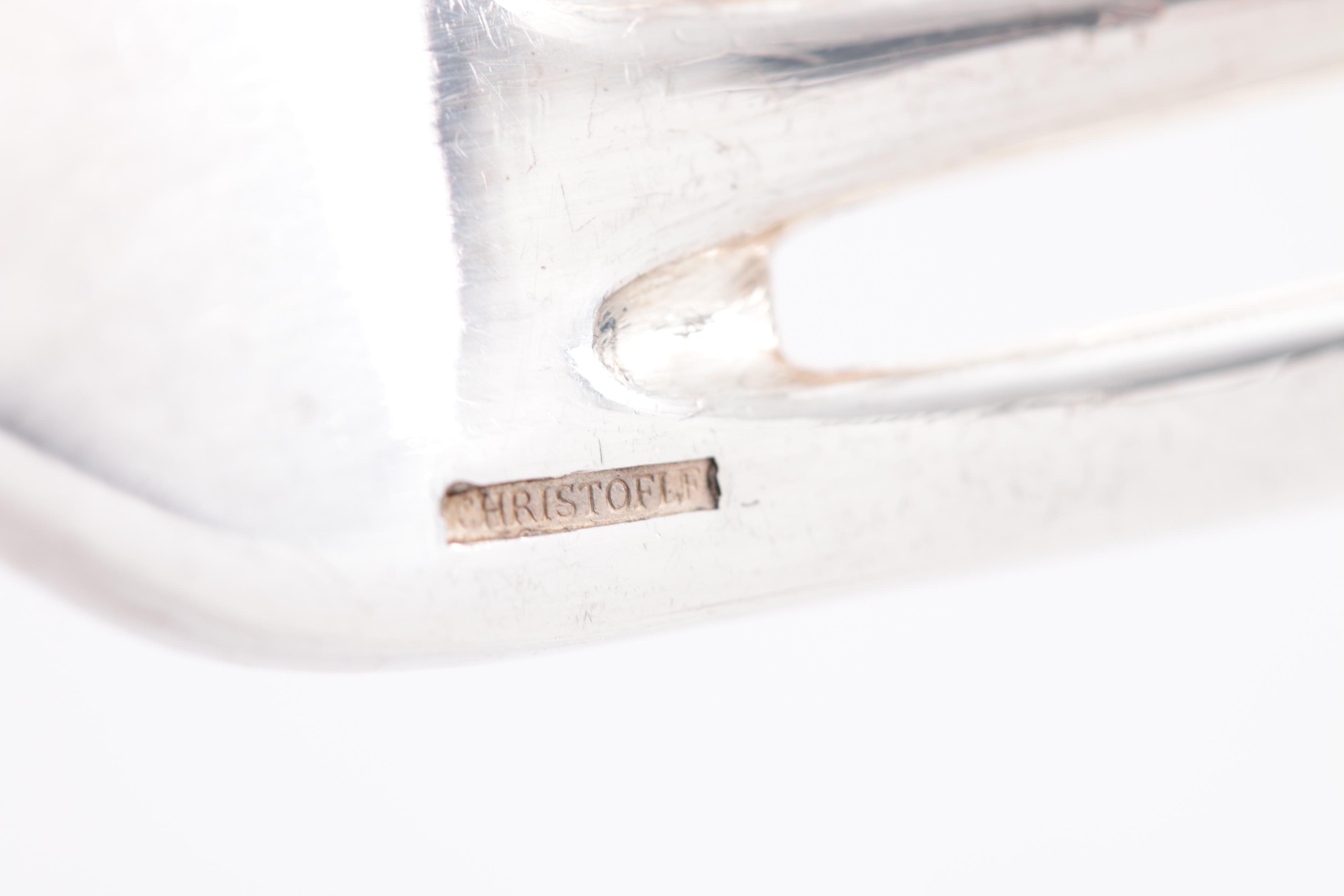 French Christofle "Marly" Silver Plate Flatware