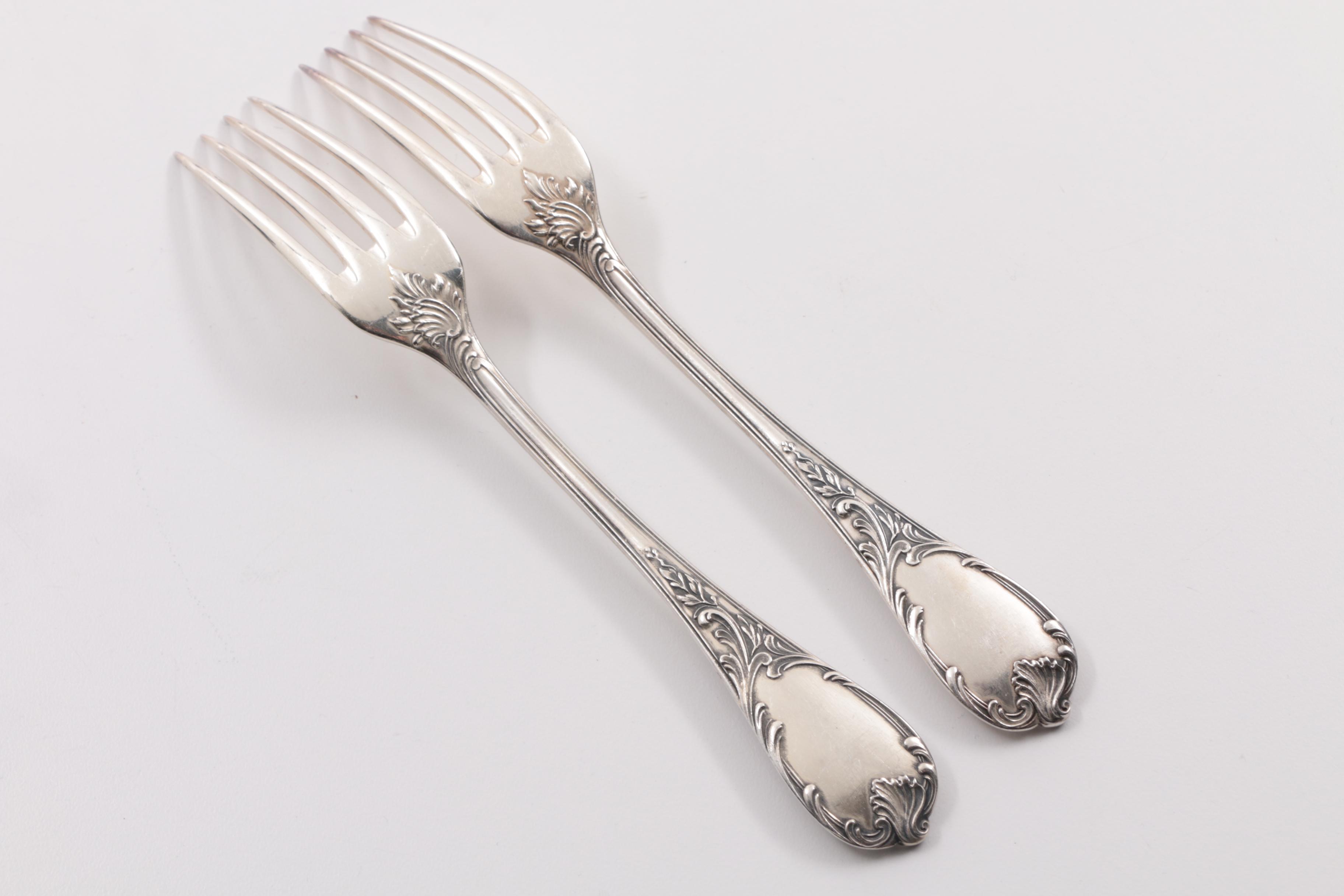 French Christofle "Marly" Silver Plate Flatware