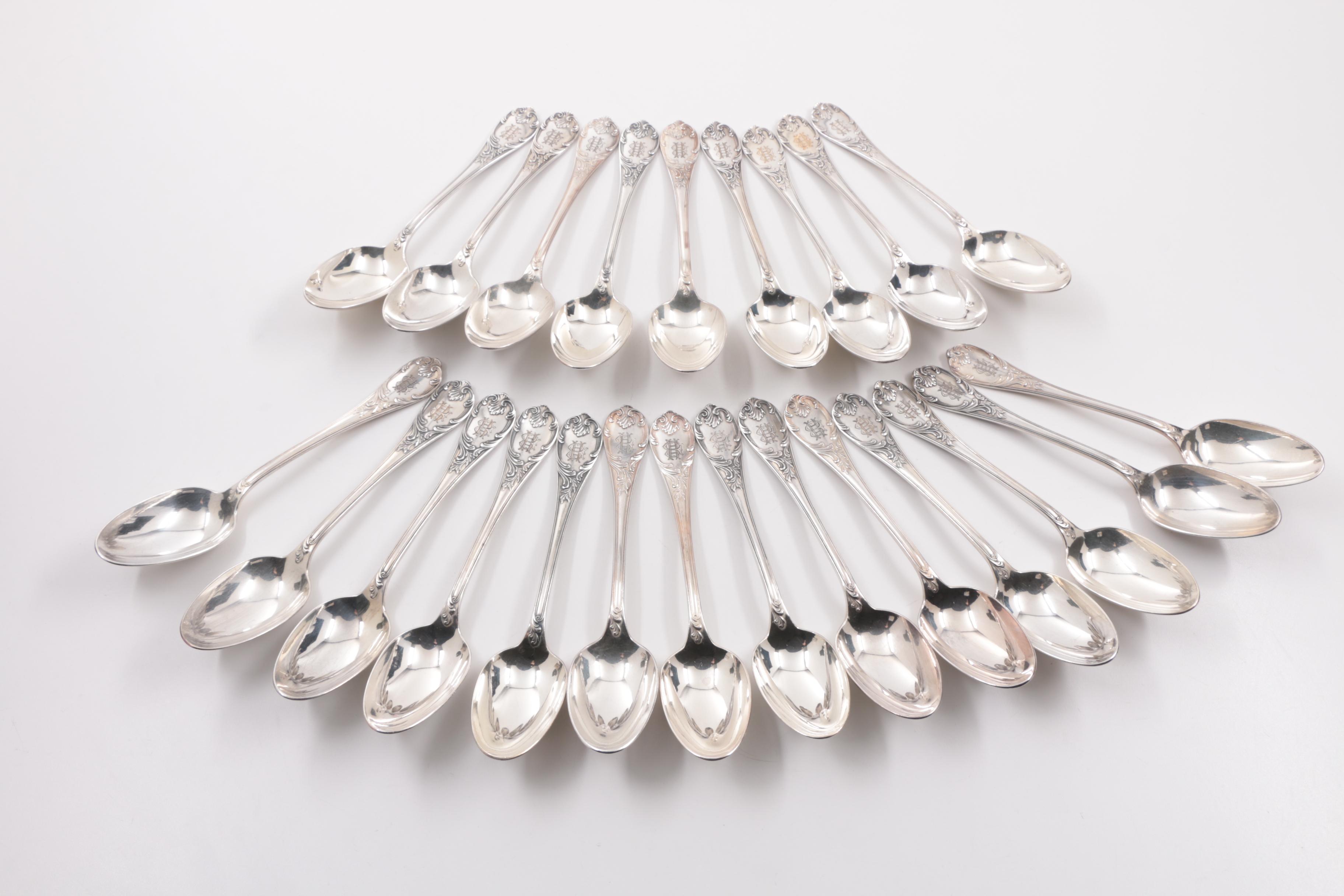 French Christofle "Marly" Silver Plate Flatware